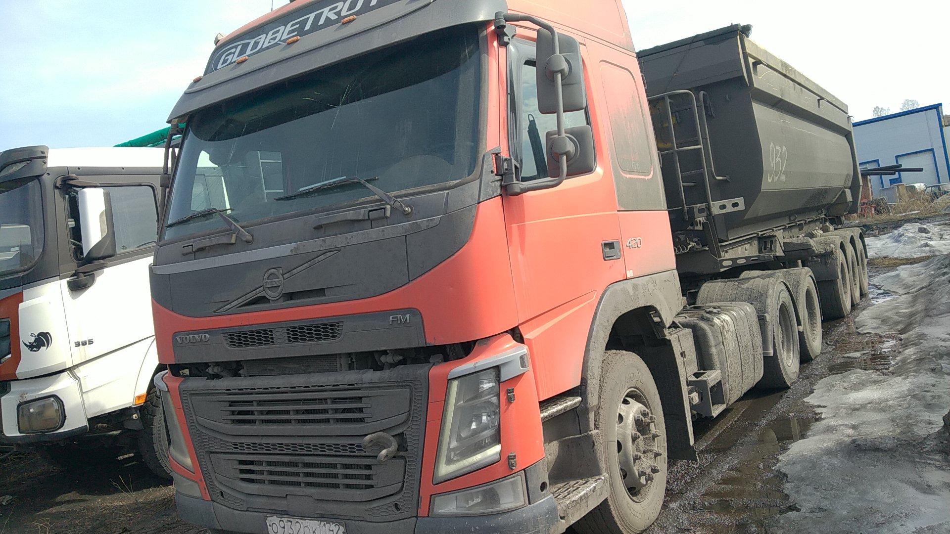 Volvo FM420 42T D — Б/У, 2017 г. (Новокузнецк, 1264010 км)