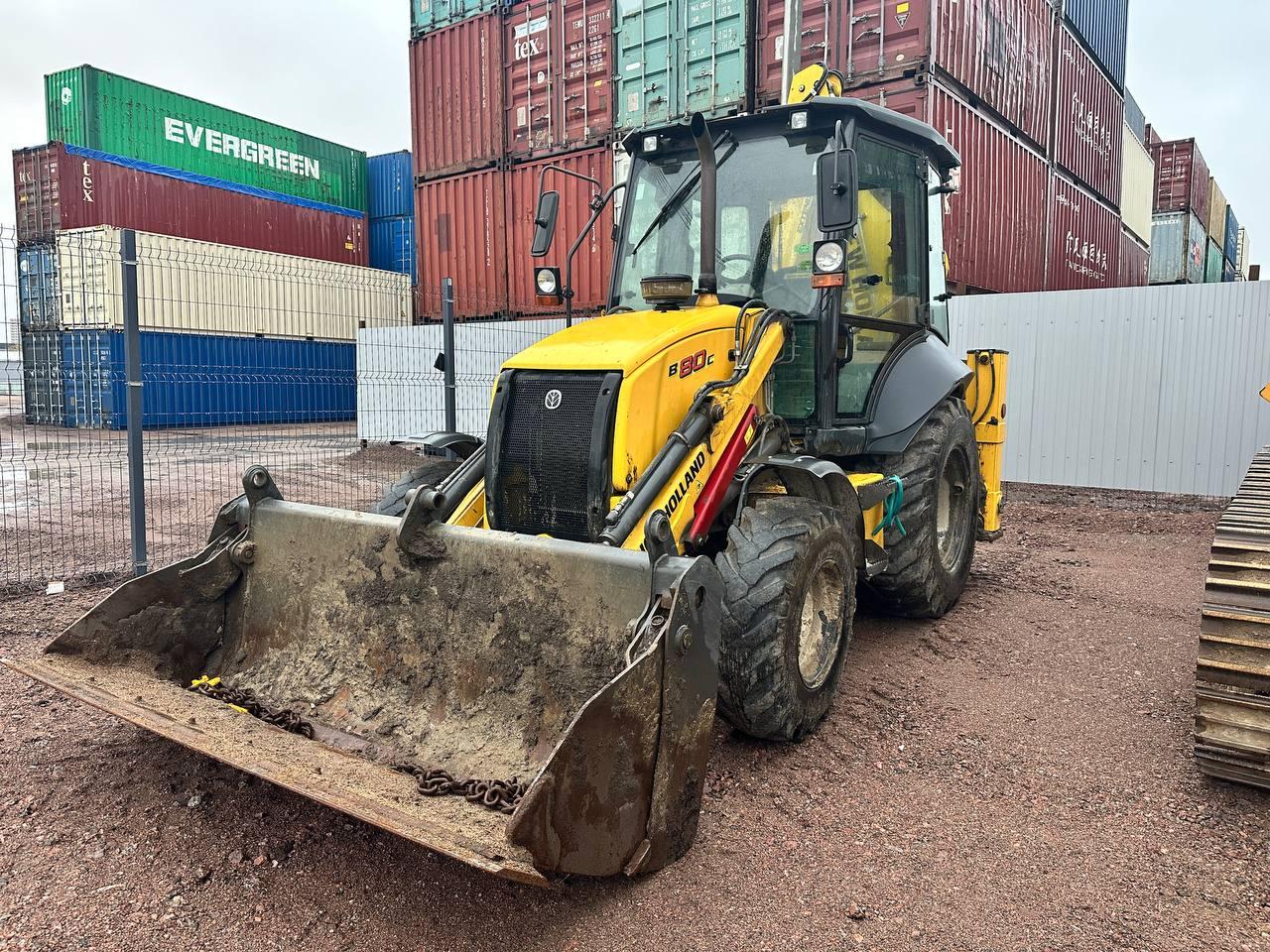 New Holland (CNH, Case New Holland Group) B80C — Б/У, 2024 г. (Санкт-Петербург, новый)