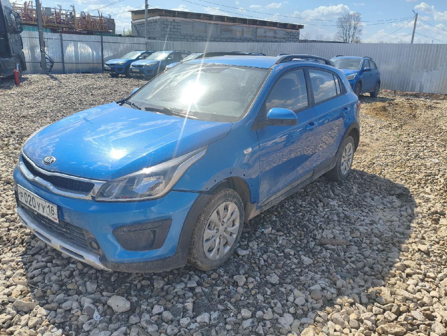 Kia Rio X-line — Б/У, 2019 г. (Пермь, 147493 км)