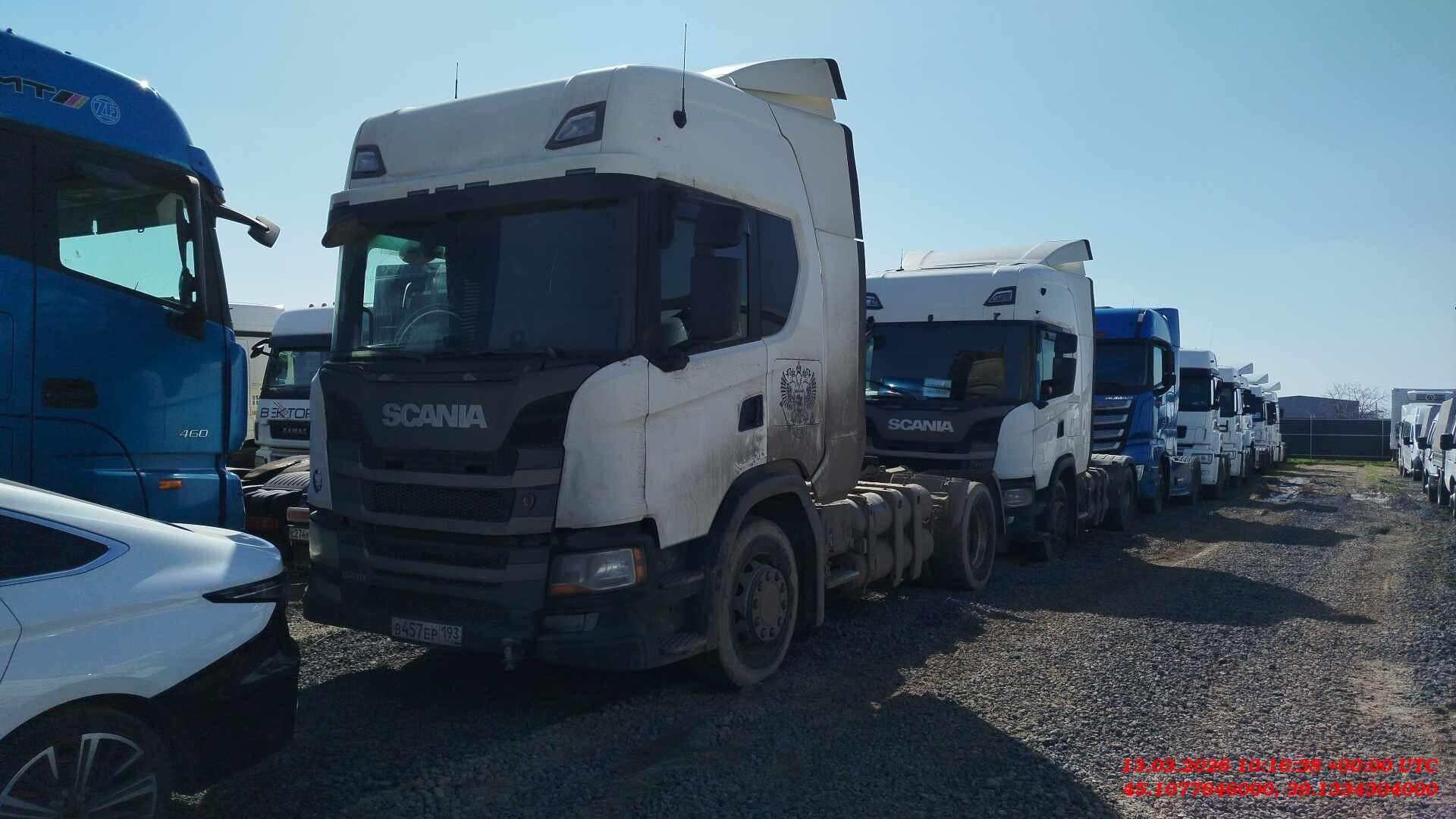 Scania G410A4X2NA — Б/У, 2018 г. (Краснодар, 979699 км)