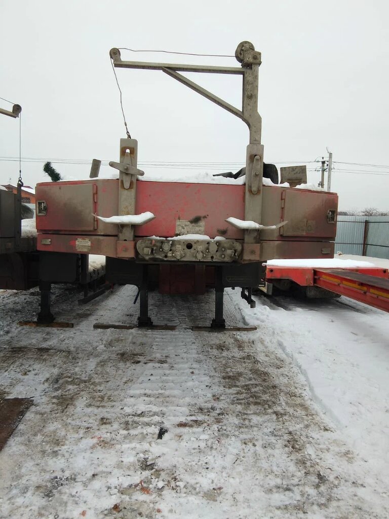 Ютерборг 9852 Полуприцеп тяжеловоз 4 оси 985245 — Б/У, 2024 г.