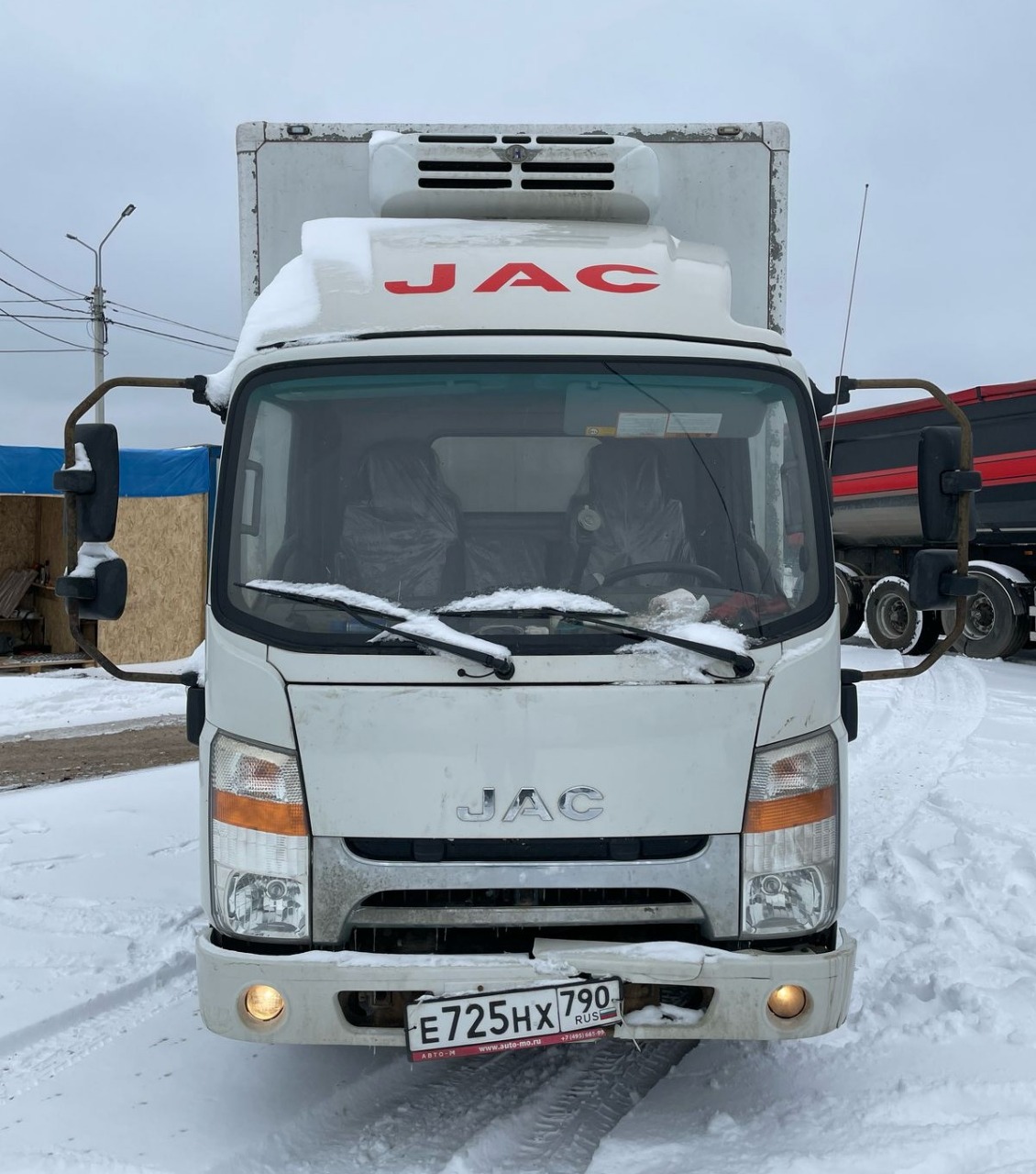 Меткомплекс JAK372 на шасси JAC N56 4x2 Изотермический/рефрижератор — Б/У, 2021 г.