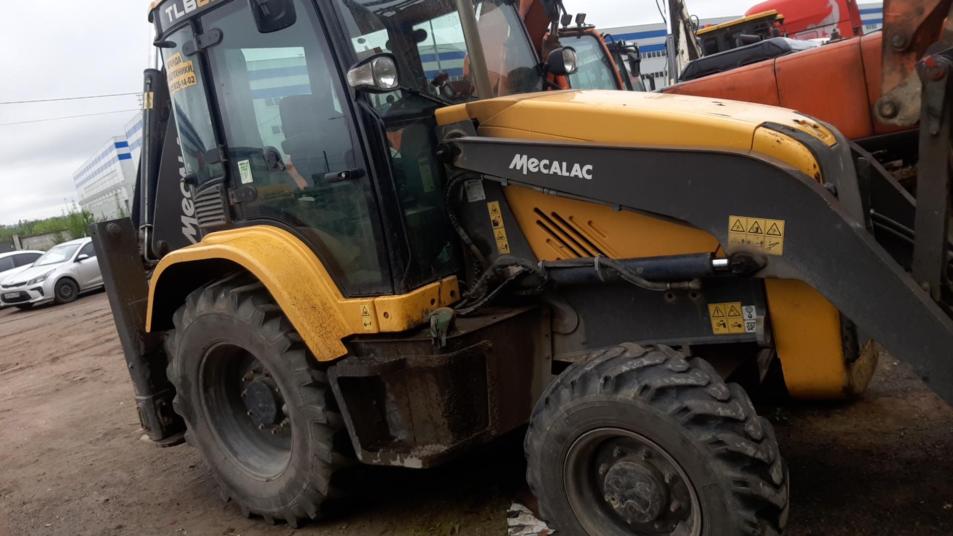 Mecalac TLB870 — Б/У, 2021 г. (Санкт-Петербург, 4464 км)
