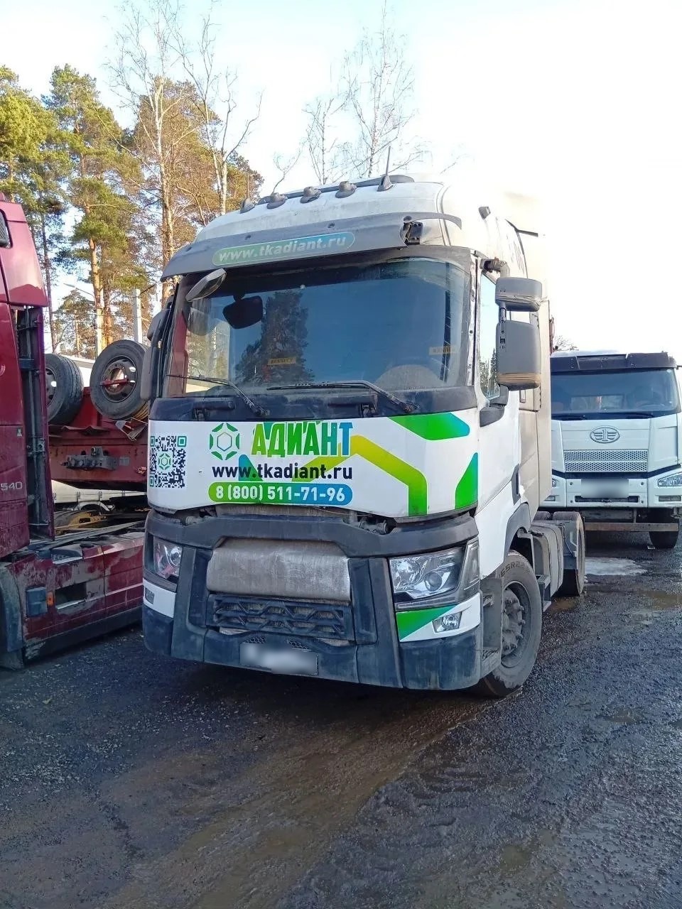 RENAULT T 4x2 Седельный тягач — Б/У, 2018 г.