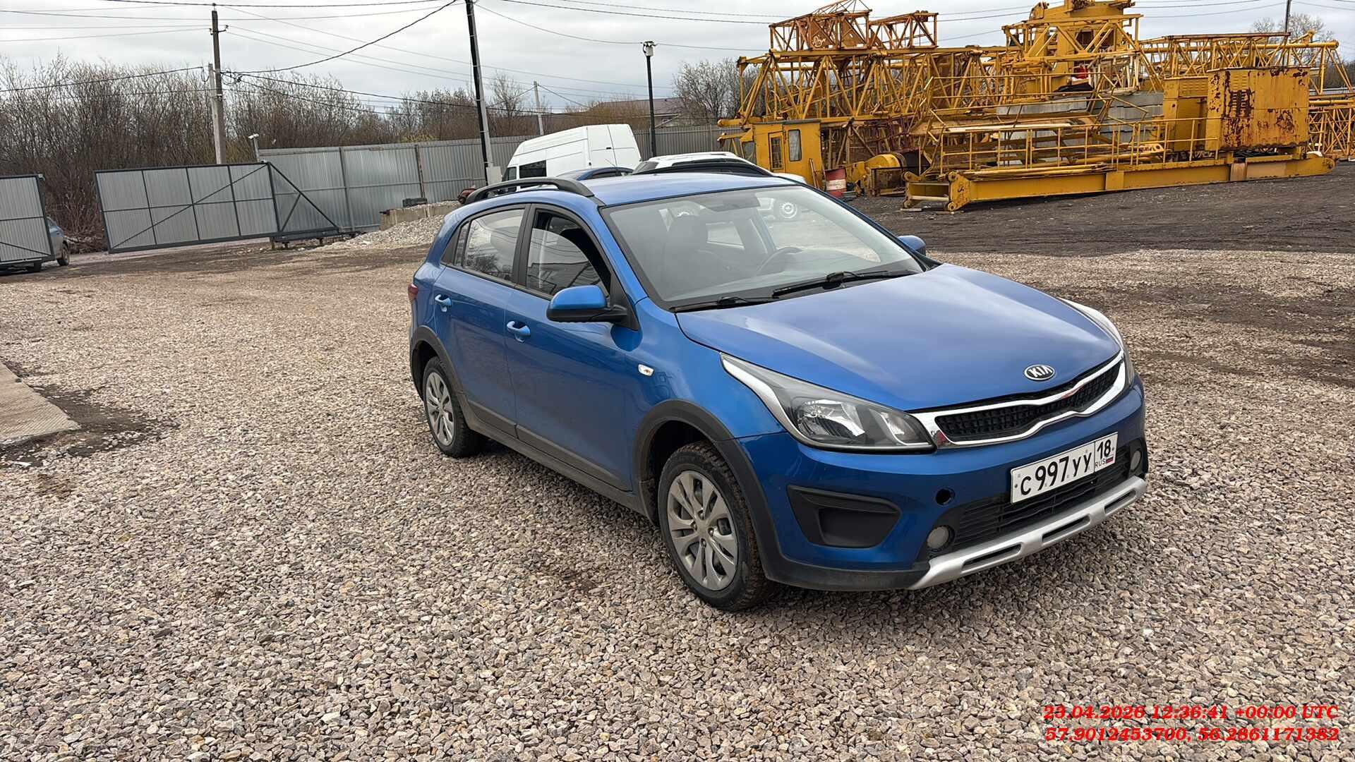 Kia Rio X-line — Б/У, 2019 г. (Пермь, 133245 км)