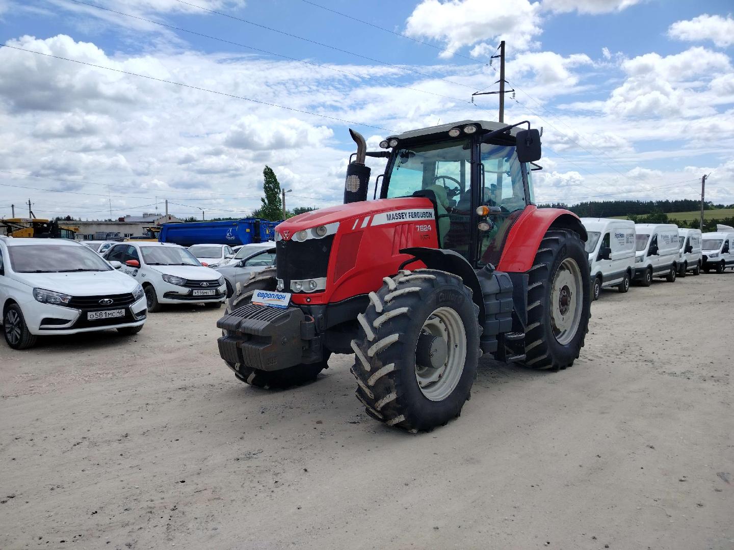 Massey Ferguson MF7624 — Б/У, 2014 г. (Воронежская область, 1520 м/ч)