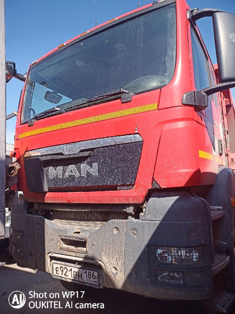 MAN TGS 41.480 8x8 BB-WW — Б/У, 2015 г. (Сургут, 745142 км)