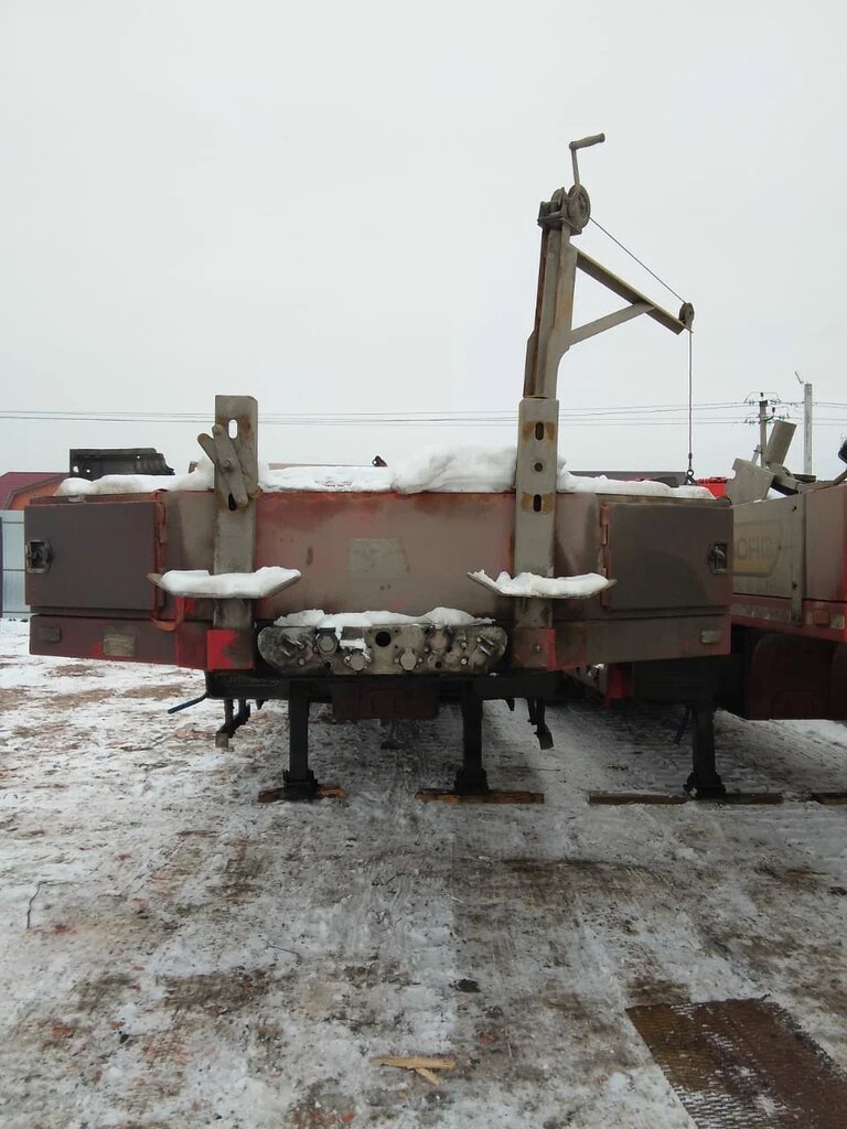 Ютерборг 9852 Полуприцеп тяжеловоз 4 оси 985245 — Б/У, 2024 г.