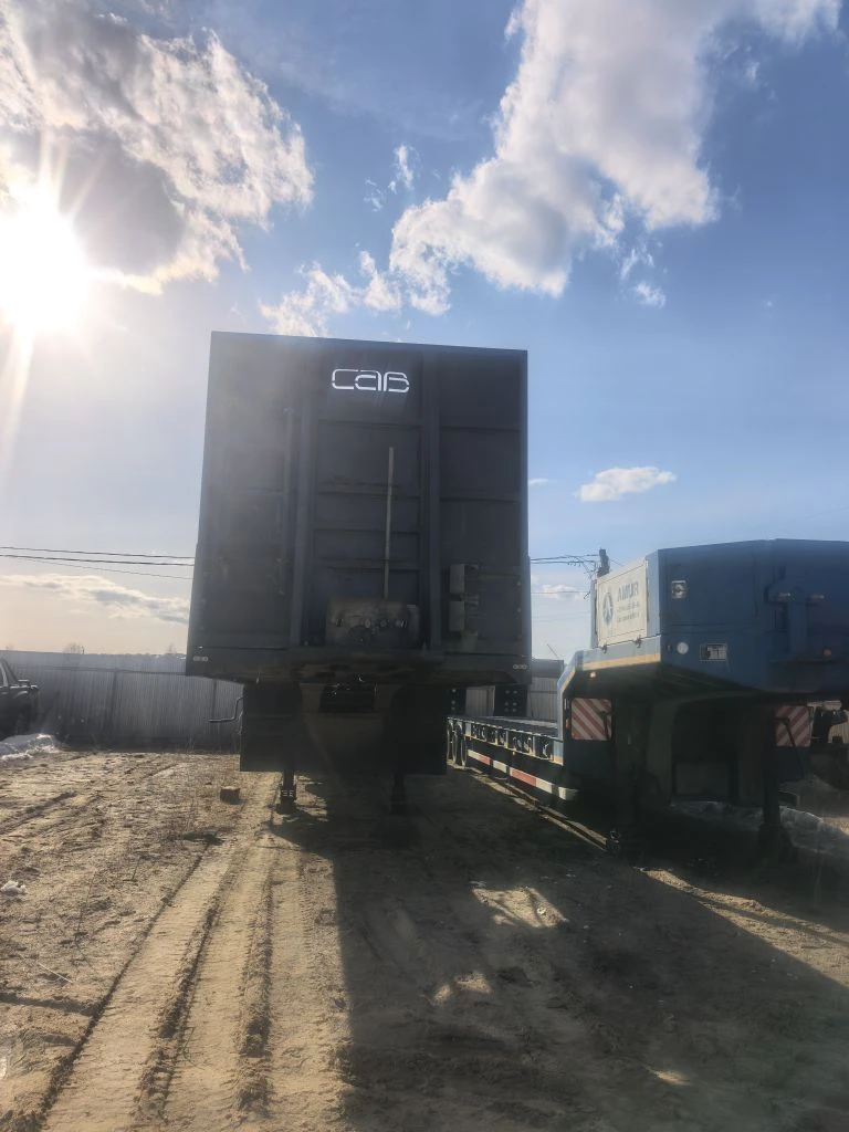 САВ (СпецАвто-Восток) 9318 Полуприцеп тяжеловоз 2 оси 931822-0000090-E30 — Б/У, 2023 г.