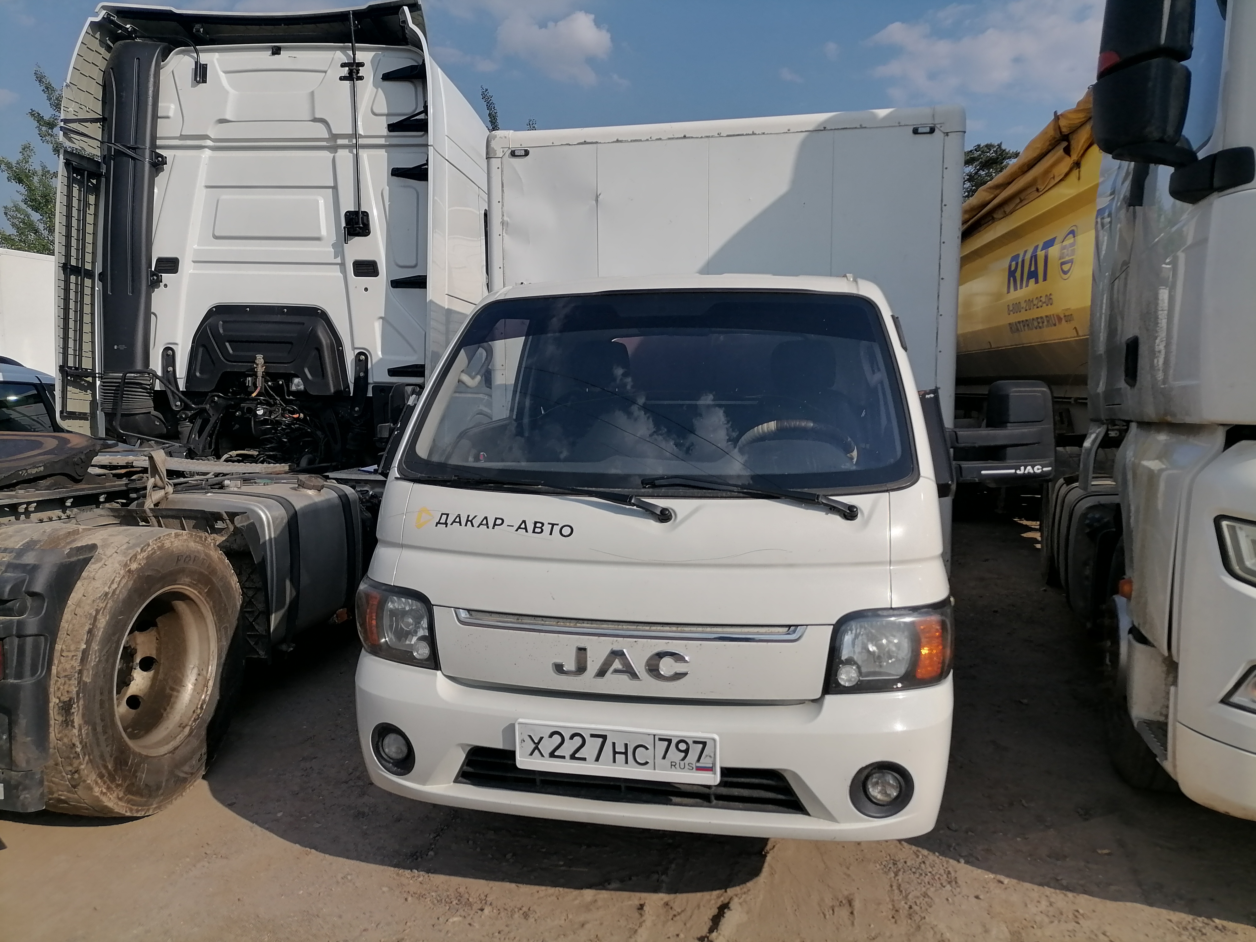 Меткомплекс KAMN на шасси JAC N35 Промтоварный KAMN22 — Б/У, 2022 г.