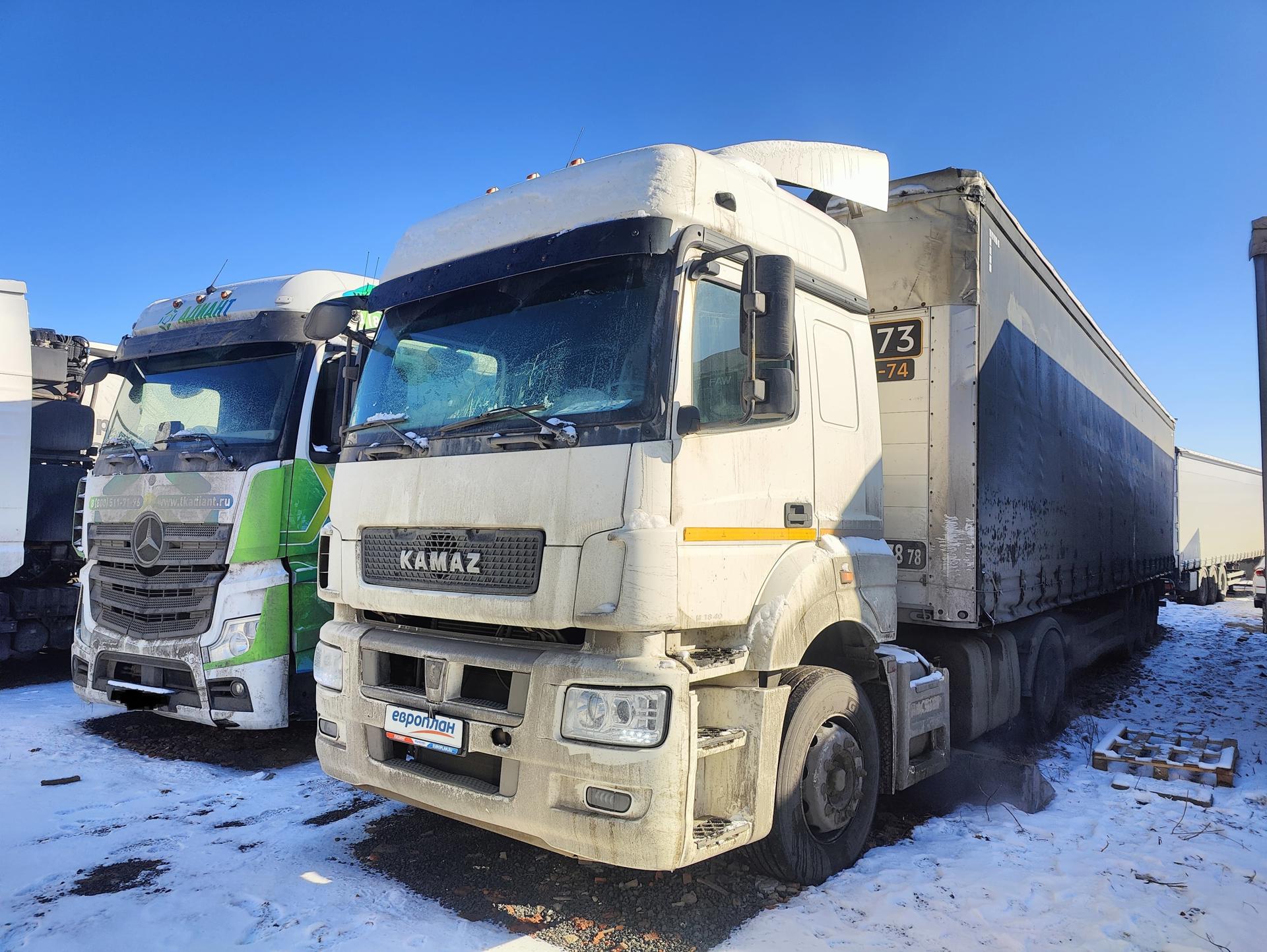 КамАЗ 5490-S5 — Б/У, 2018 г. (Москва, 887283 км)