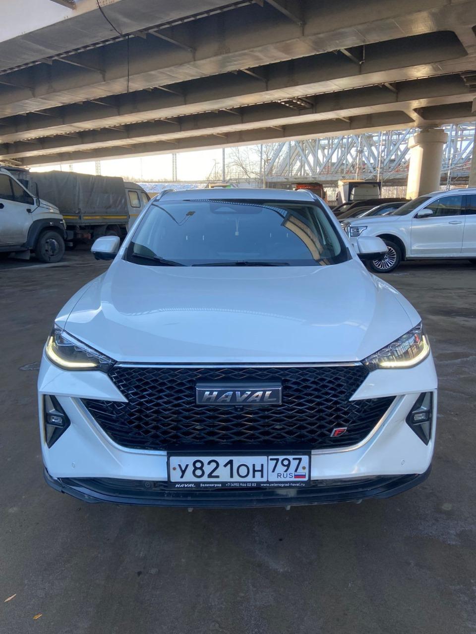 Haval F7X Tech Plus 2.0 7DCT 4WD — Б/У, 2023 г.