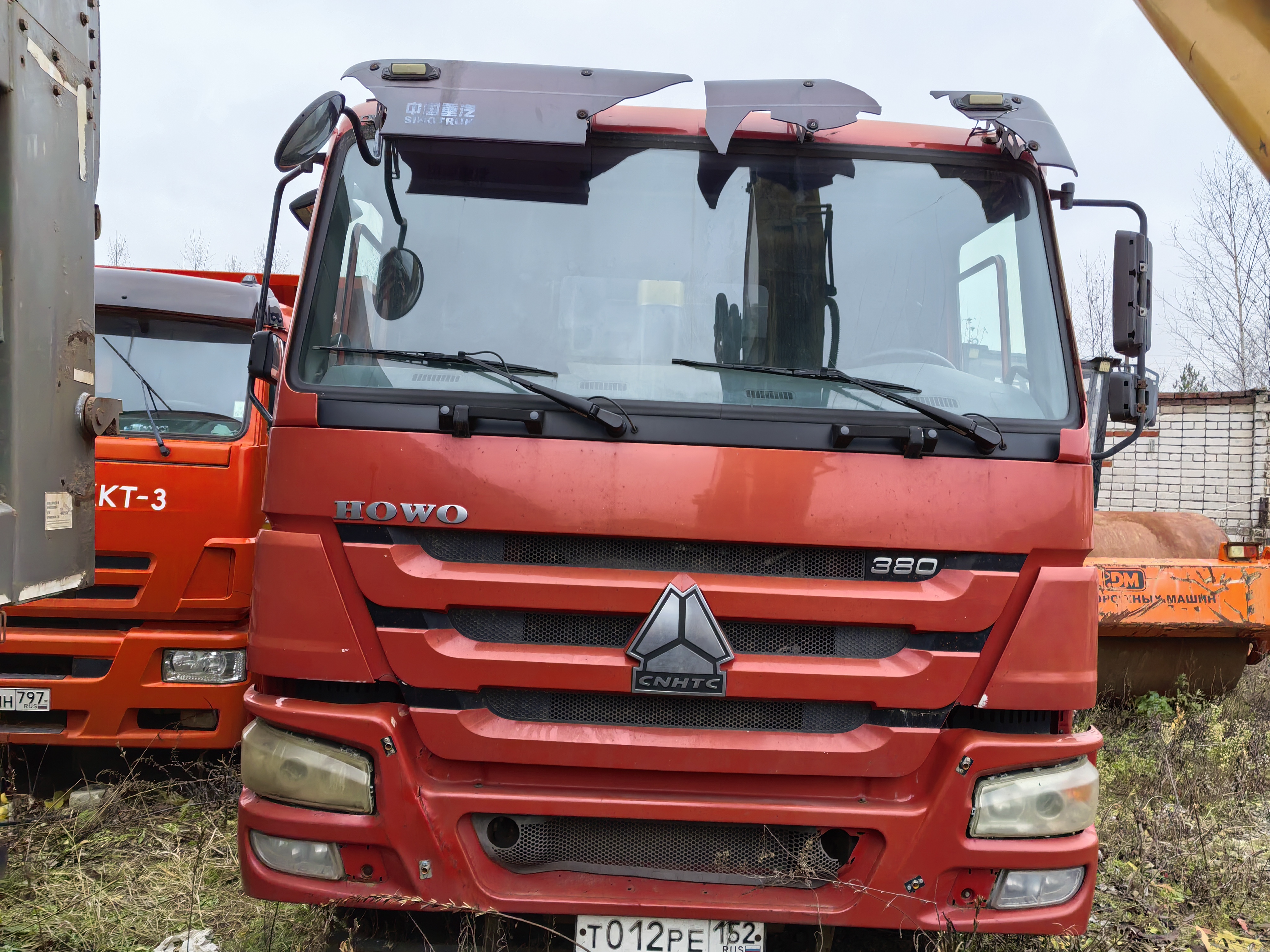 Howo ZZ 8x4 Самосвал ZZ3407S3867E — Б/У, 2022 г.