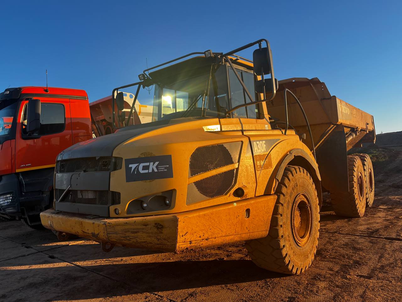 VOLVO A30f Сочлененный самосвал — Б/У, 2011 г.