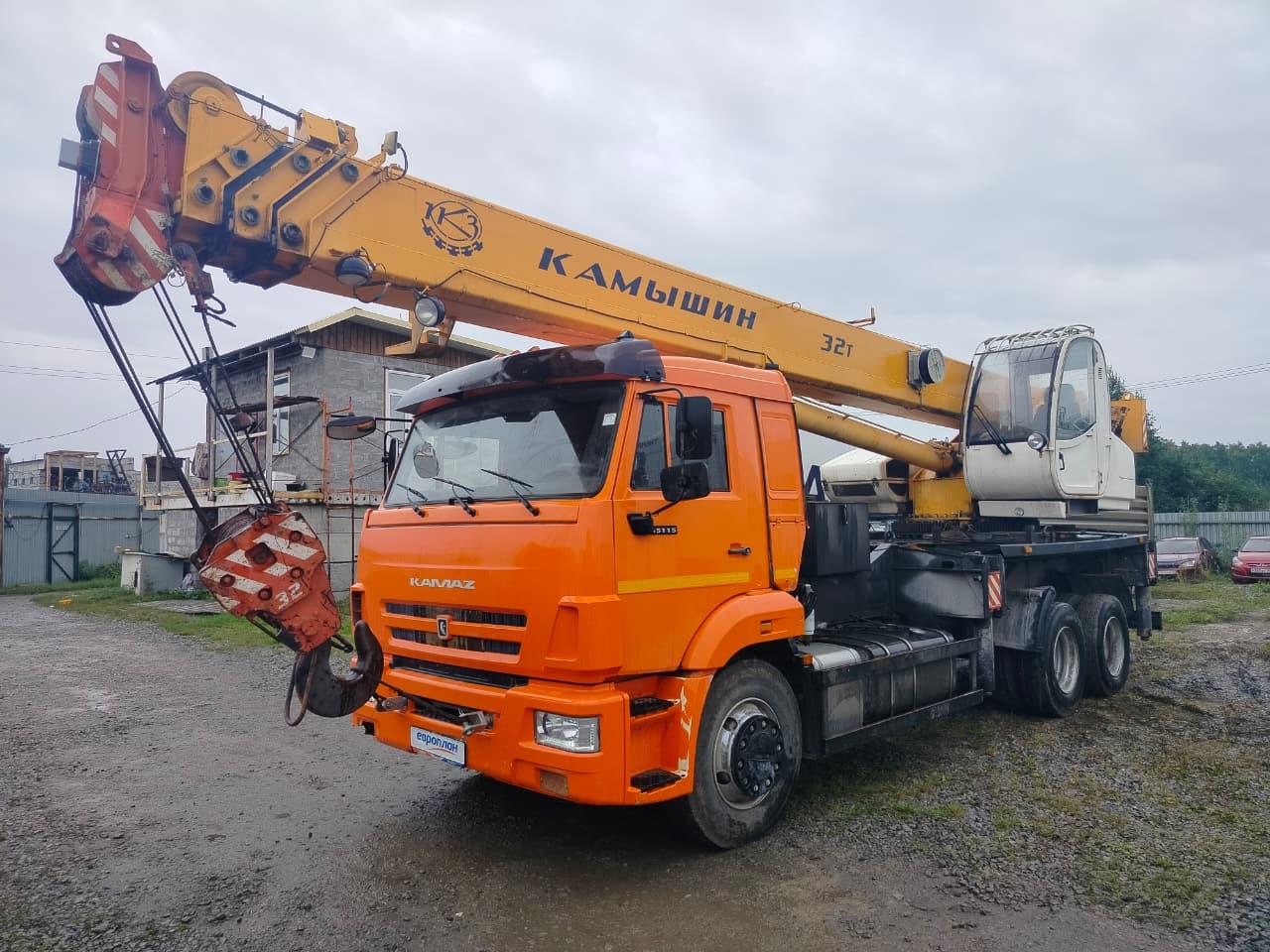 Камышинский Крановый Завод КС-5576K — Б/У, 2019 г. (Екатеринбург, 8744 м/ч)