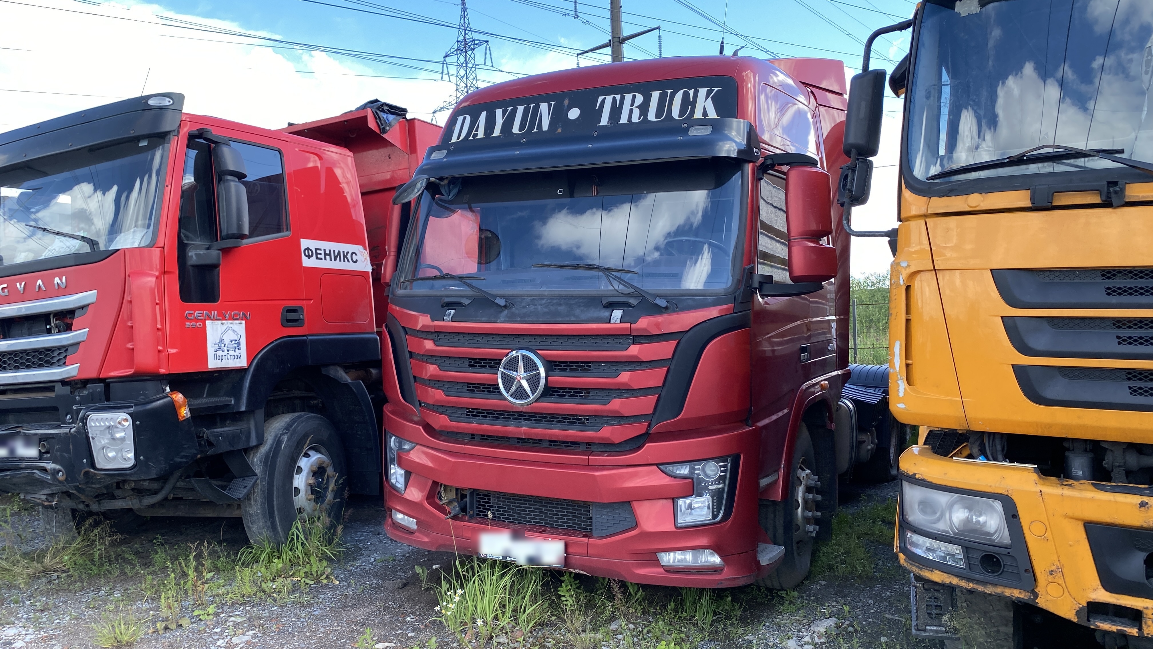 DAYUN CGC4250 6x4 Седельный тягач (Газовый двигатель) — Б/У, 2022 г.