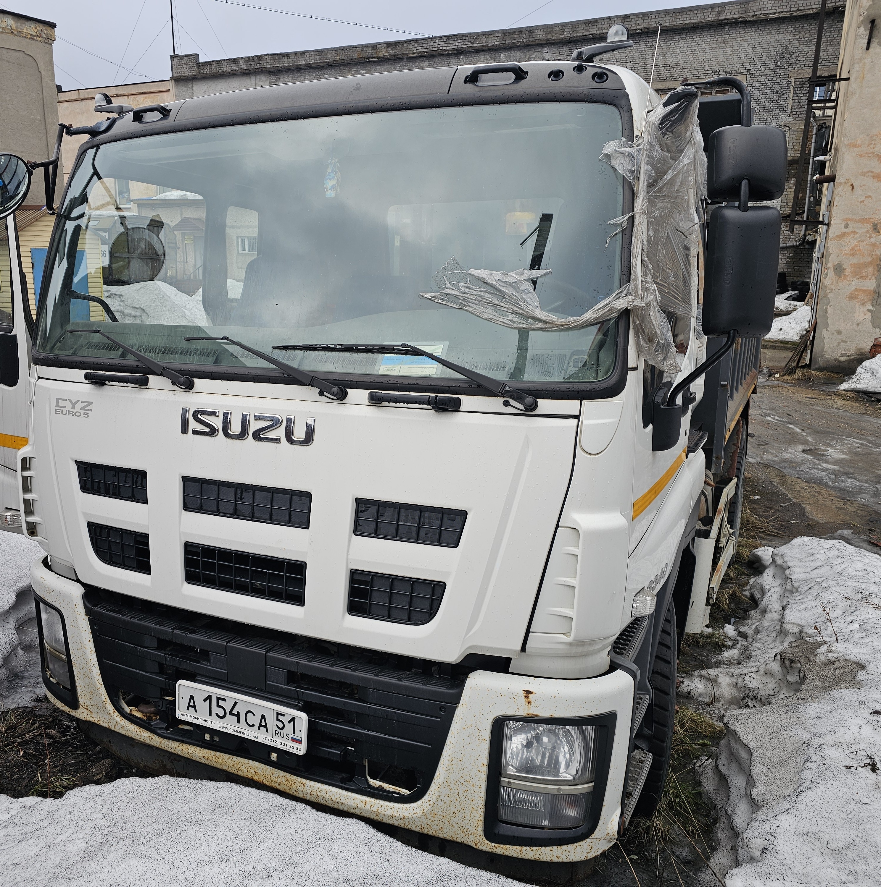 АВТОМАСТЕР 6589* на шасси Isuzu Giga (CYZ) 6x4 Самосвал — Б/У, 2020 г.