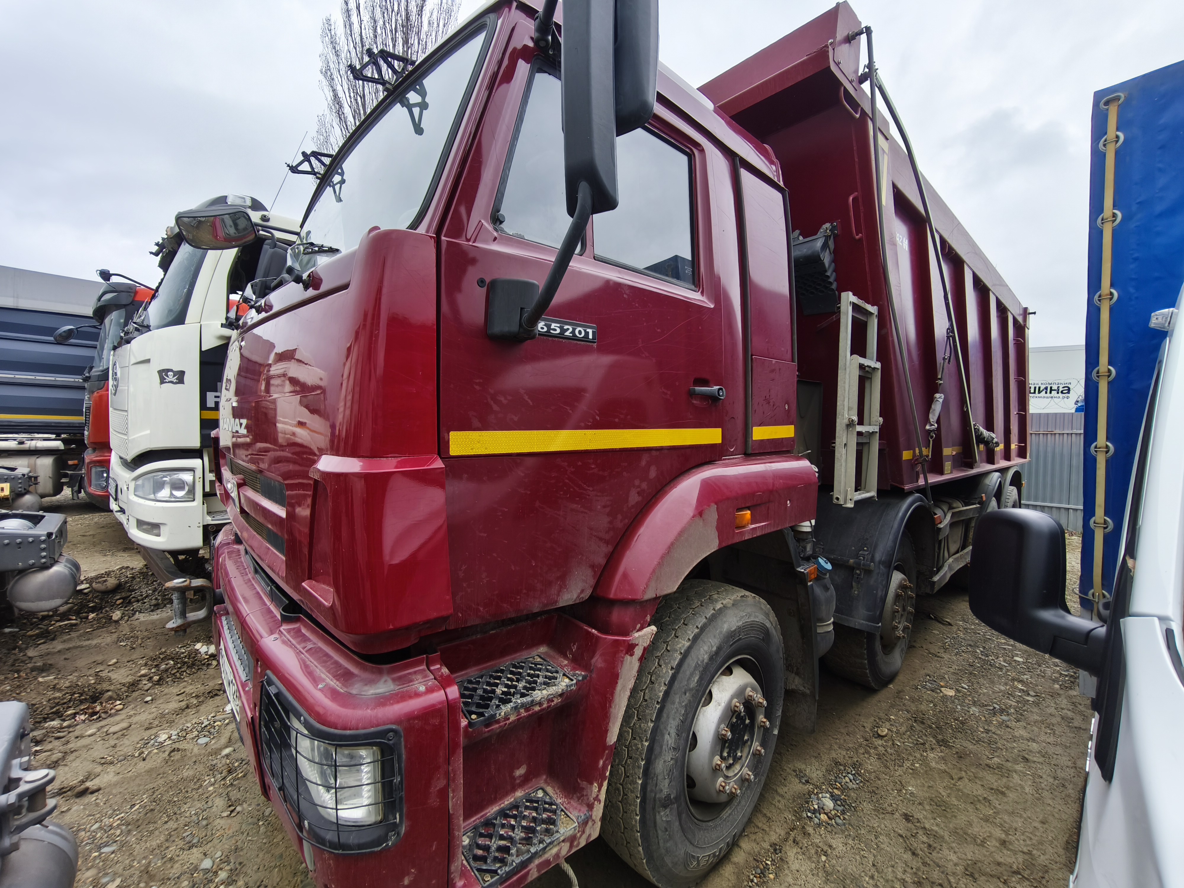 КАМАЗ 65201 8x4 Самосвал — Б/У, 2023 г.