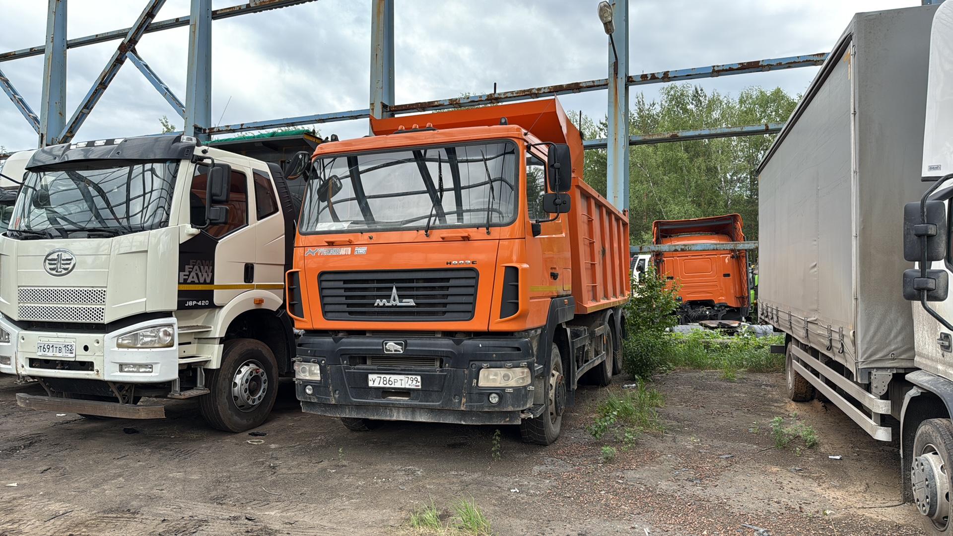 МАЗ (Белавтомаз, Могилевтрансмаш) 6501C9-8520-005 — Б/У, 2020 г. (Нижегородская область, 100000 км)