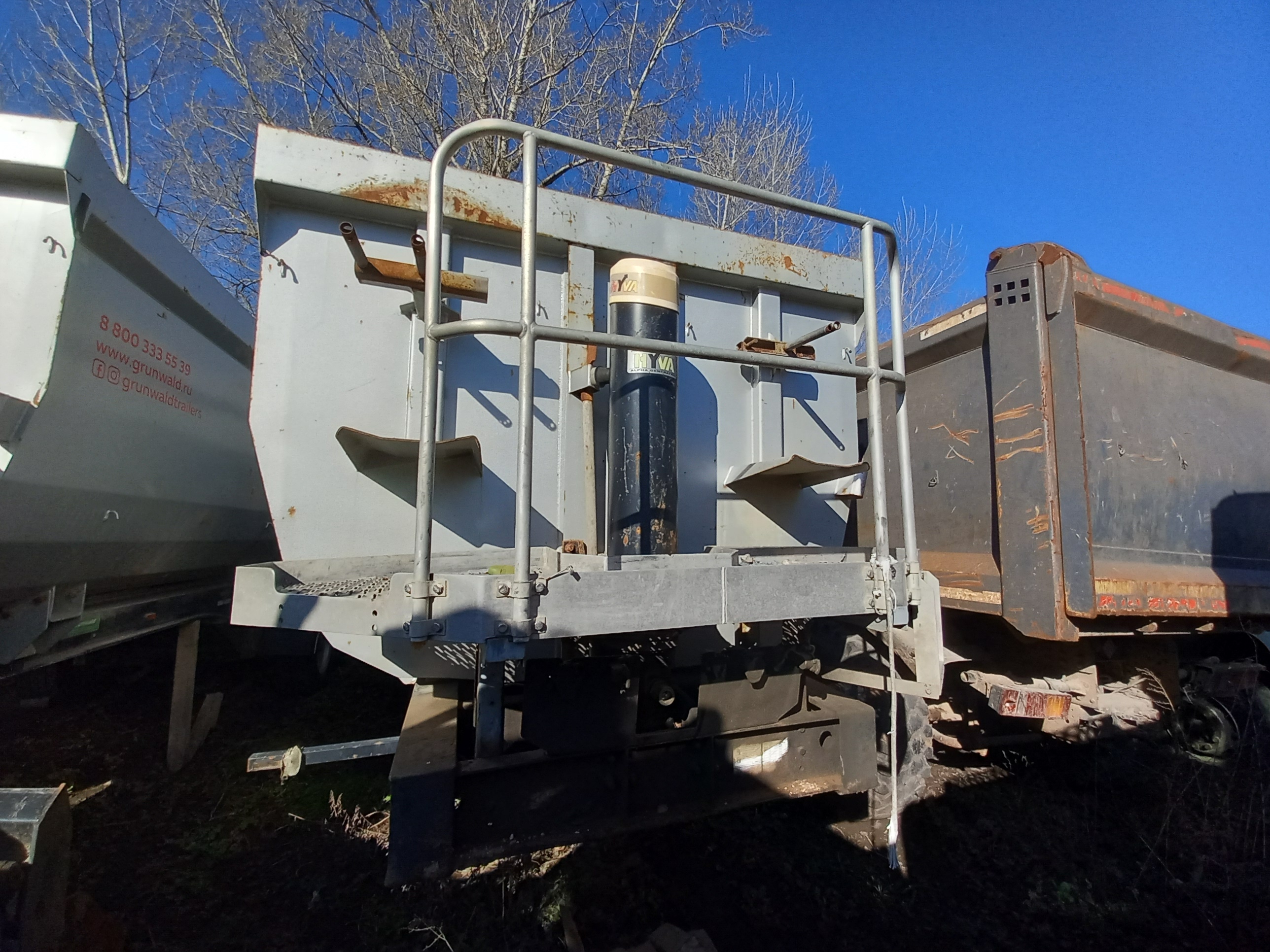 Grunwald 9453 Полуприцеп самосвальный 9453-0000010-50 — Б/У, 2018 г.