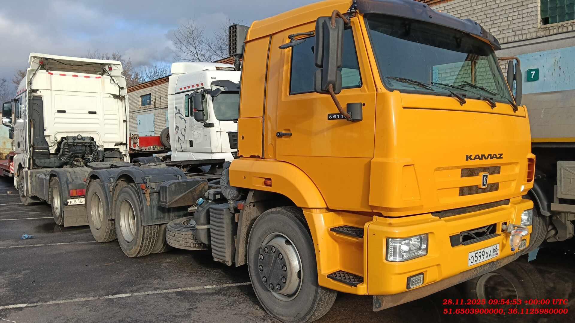 КамАЗ 65116-A5 — Б/У, 2022 г. (Курск, 102746 км)