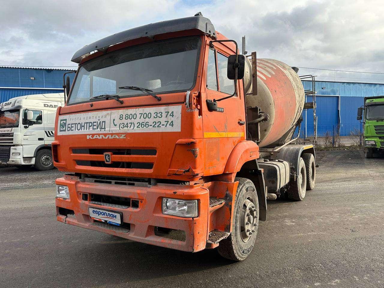 Туймазинский завод автобетоновозов (ТЗА) 5814Z9 — Б/У, 2022 г. (Республика Башкортостан, 153106 км)