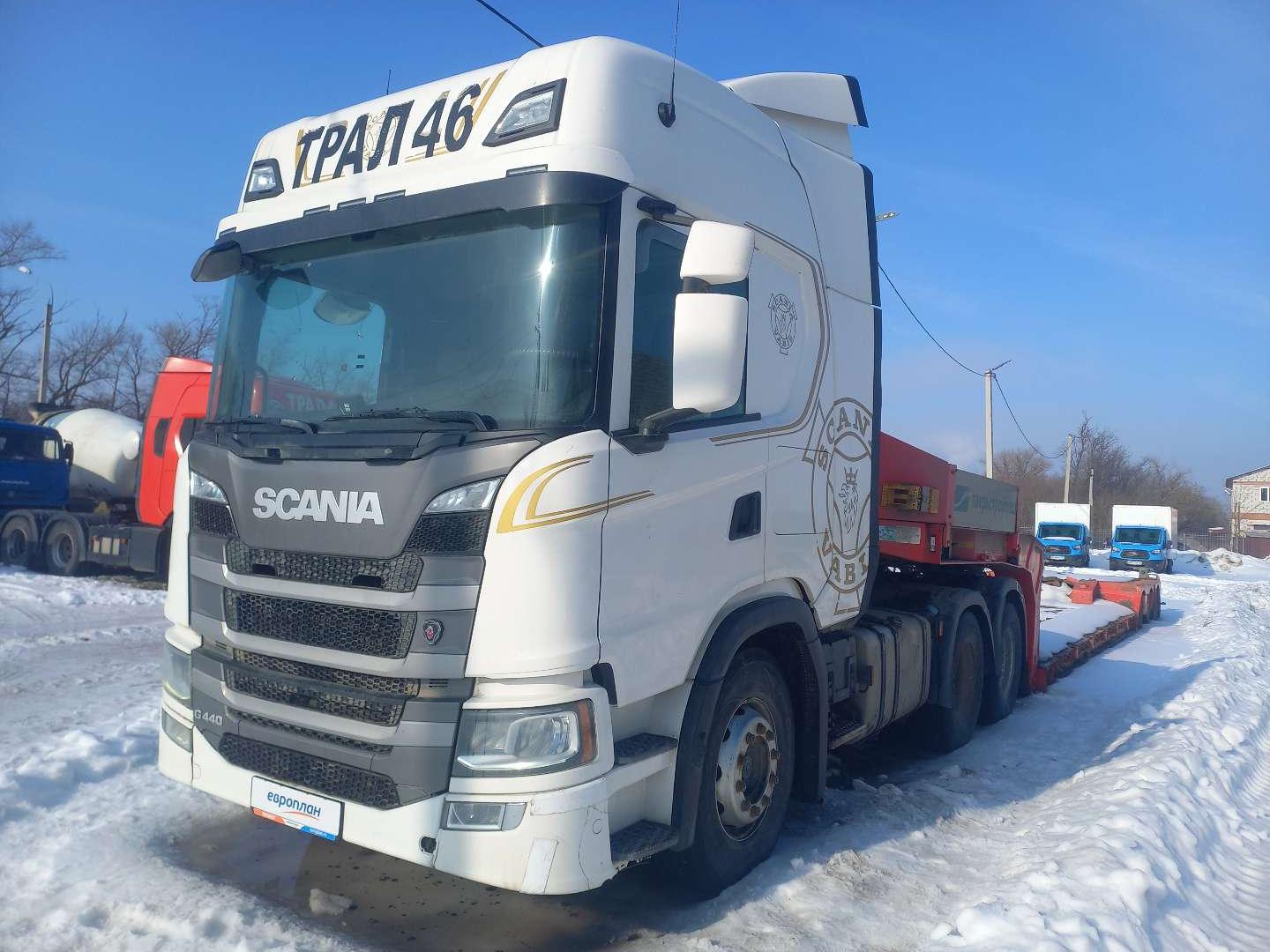 Scania G440A6x4NA ADR FL — Б/У, 2020 г. (Курская область, 759032 км)