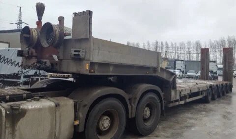 Спецприцеп 9942 Полуприцеп тяжеловоз 5 осей 9942L5 — Б/У, 2022 г.