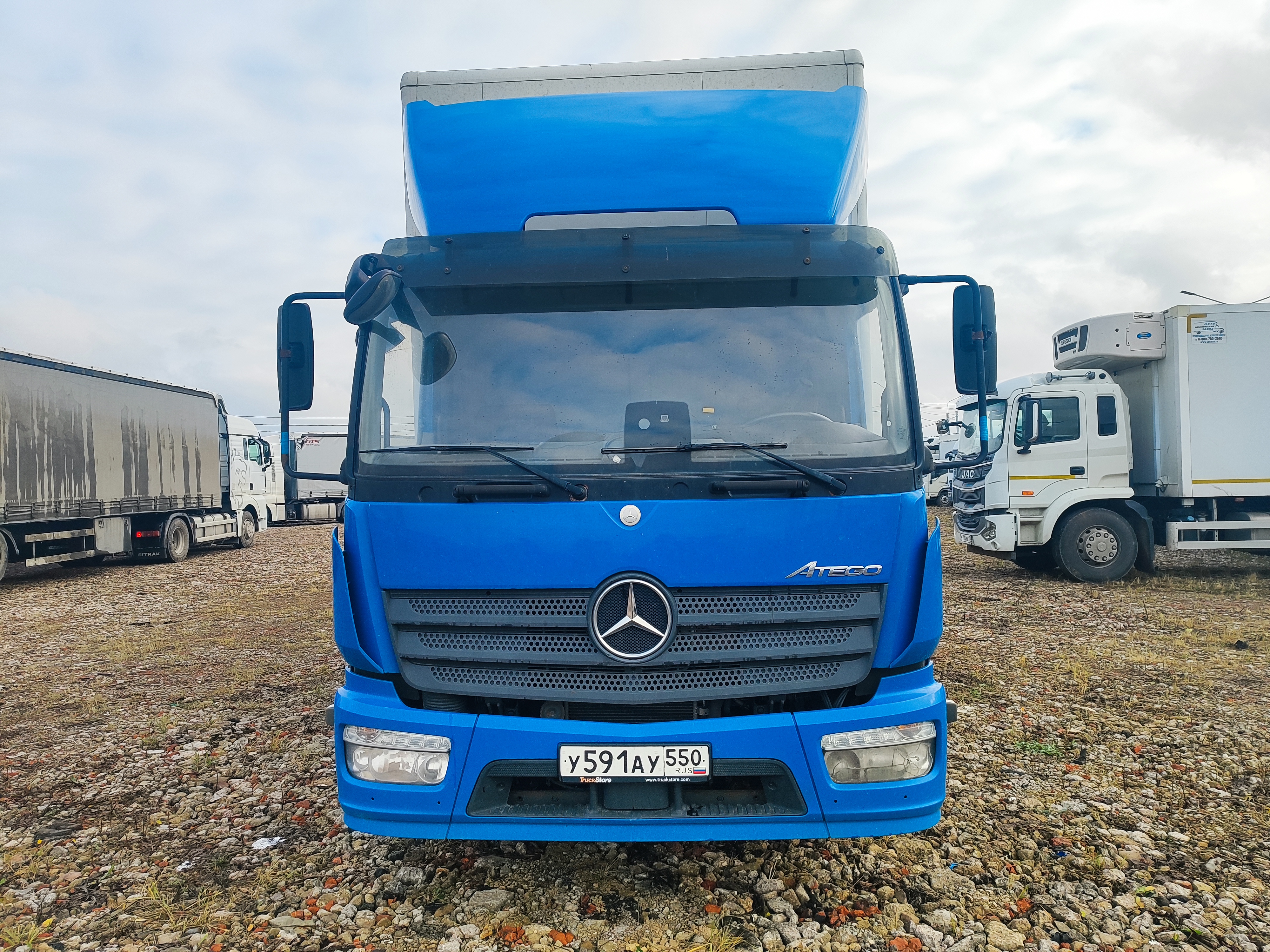 Mercedes-Benz ATEGO 4x2 Промтоварный с гидробортом 1224 — Б/У, 2019 г.