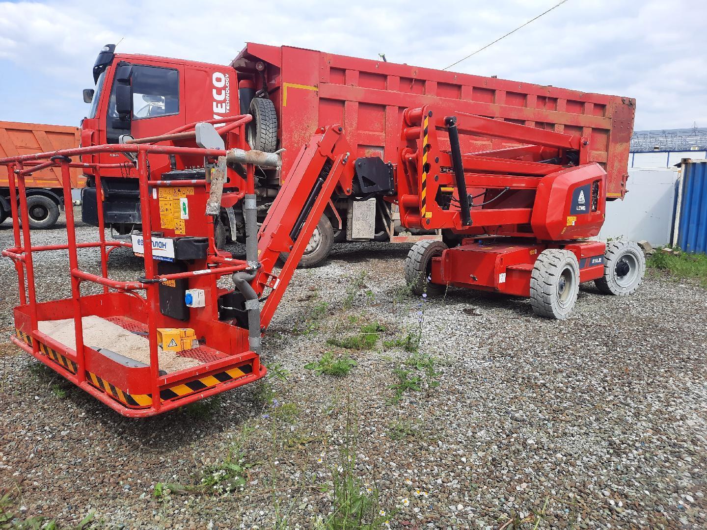 LGMG (Lingong Group Jinan Heavy Machinery Co., Ltd.) A14JE — Б/У, 2023 г. (Челябинск, 160 м/ч)