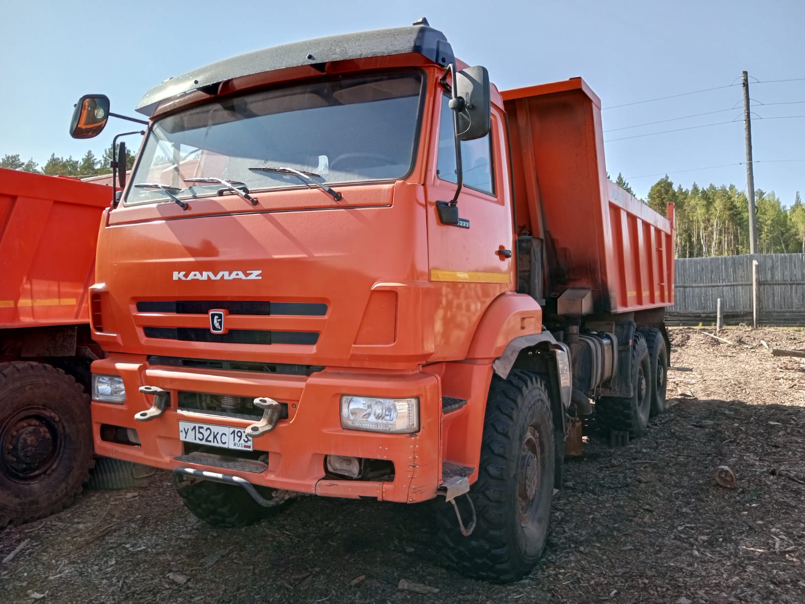 КАМАЗ 65222-6010-53 6x6 — Б/У, 2020 г.
