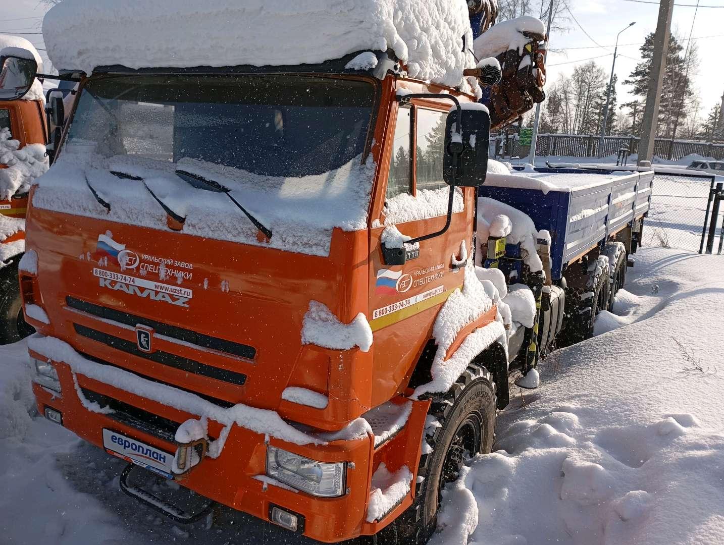 Уральский завод спецтехники, OOO, УЗСТ 483B-36 — Б/У, 2023 г. (Братск, 77646 км)