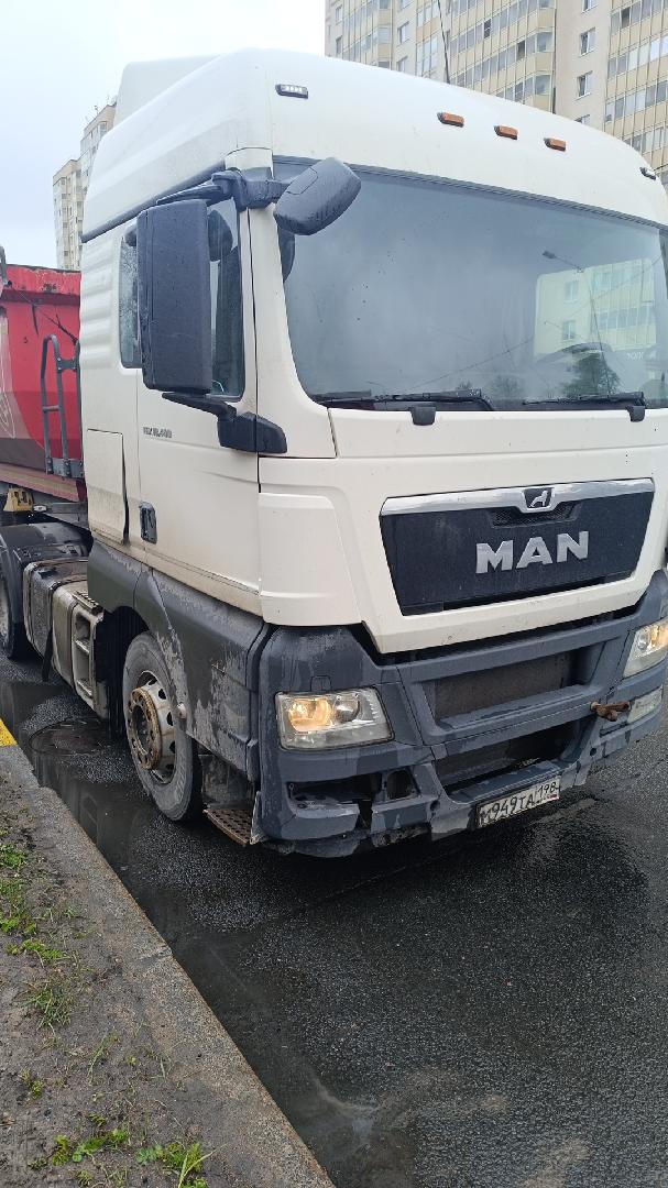 MAN TGX 18.400 4x2 BLS — Б/У, 2020 г. (Санкт-Петербург, 892423 км)