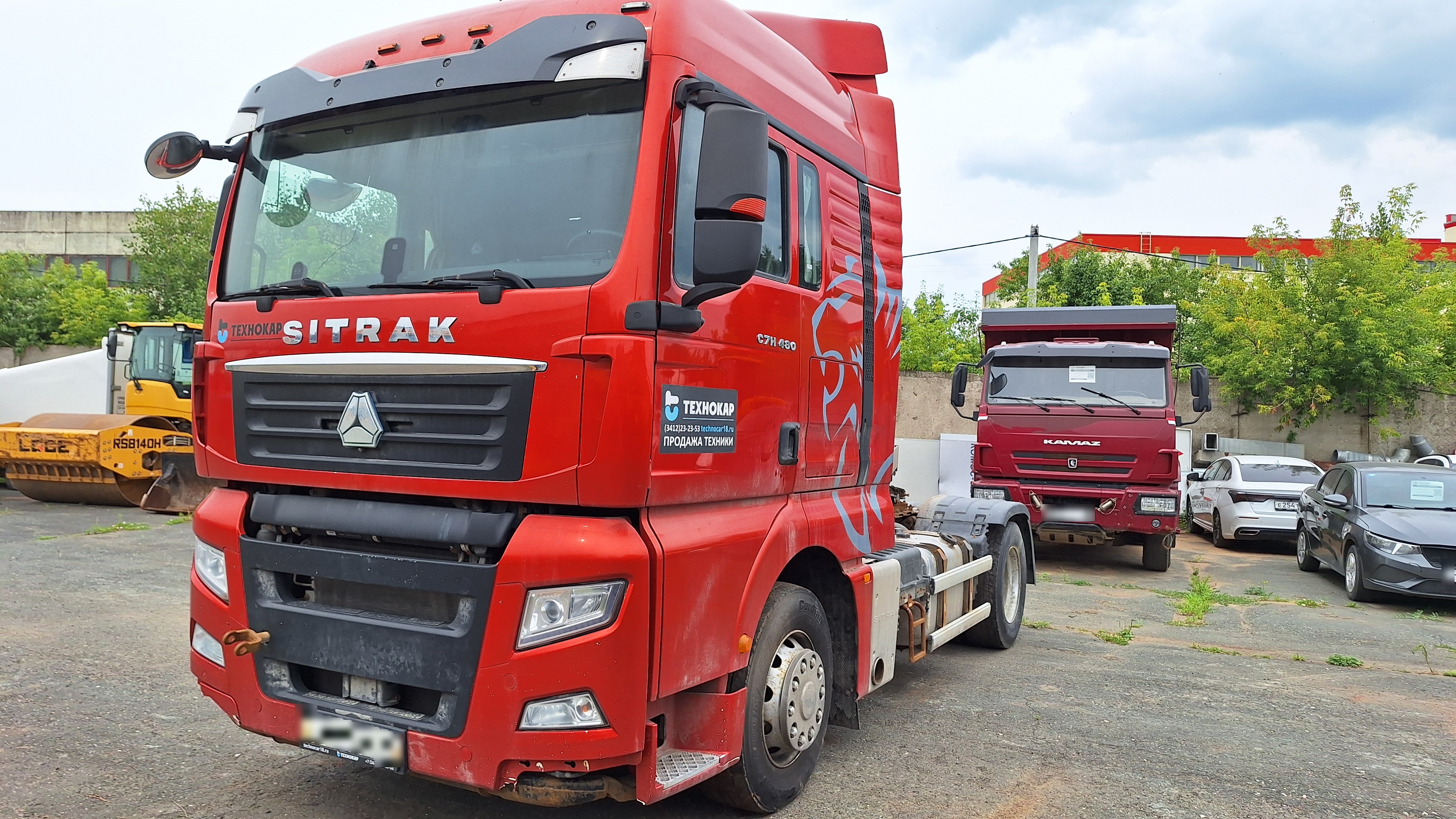 SITRAK ZZ4186V391HE — Б/У, 2023 г.