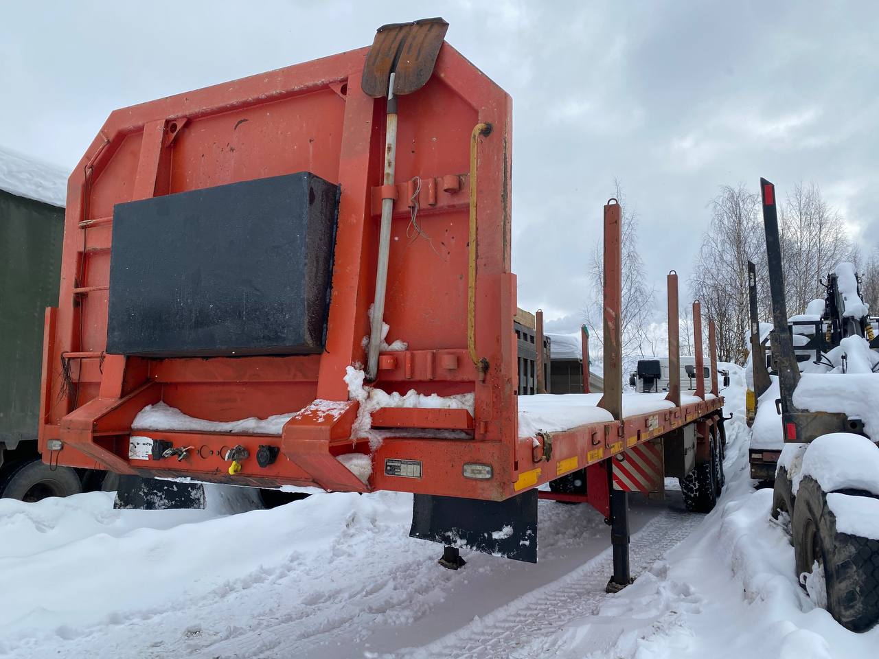 Политранс ТСП 9417 Полуприцеп бортовой ТСП 9417-0000020 — Б/У, 2019 г.