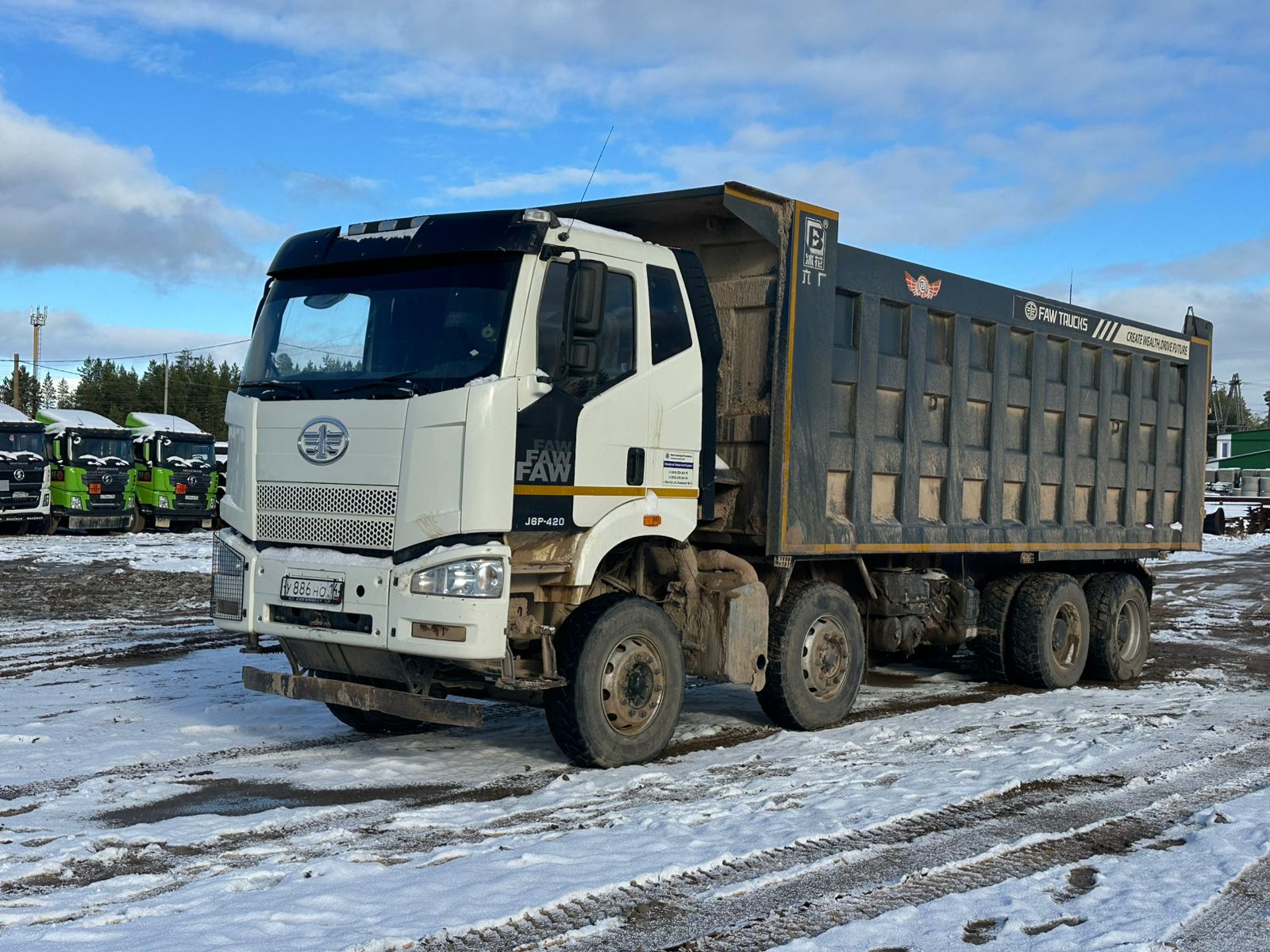 FAW CA3310P66K24T4E5 — Б/У, 2023 г.