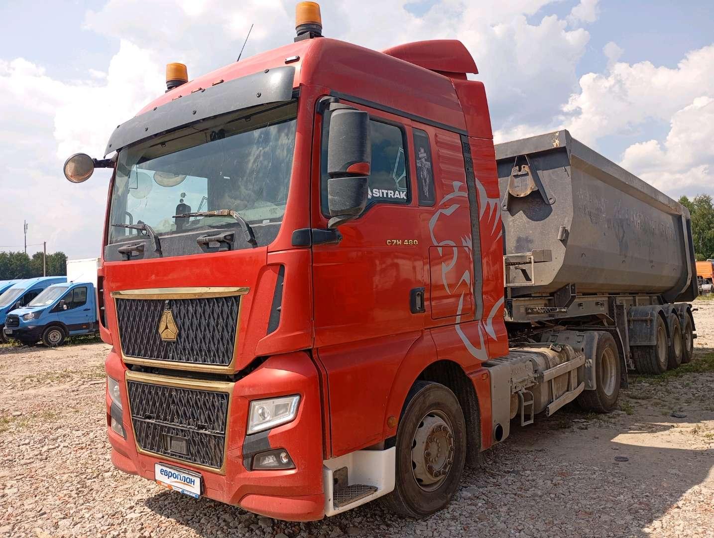 Sitrak C7H MAX ZZ4186V391HE — Б/У, 2023 г. (Московская область, 752566 км)