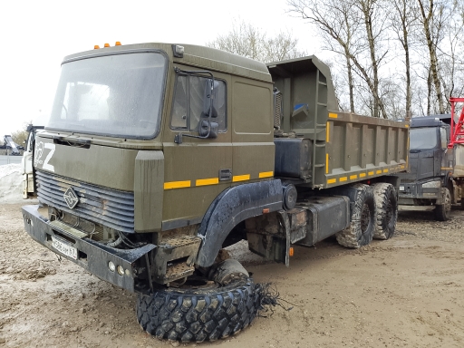 Уралпромтехника 5831 на шасси Ural 6370 6x6 Самосвал 583166 — Б/У, 2017 г.
