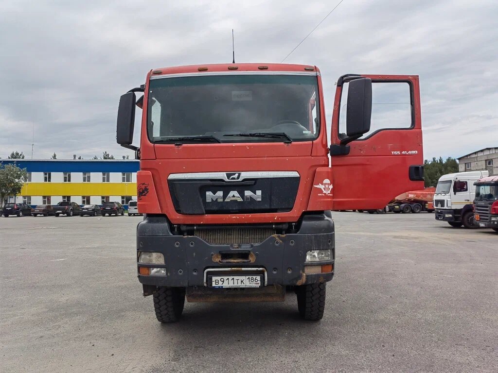 Бецема БЦМ-59 на шасси MAN TGS 8x8 Самосвал — Б/У, 2017 г.