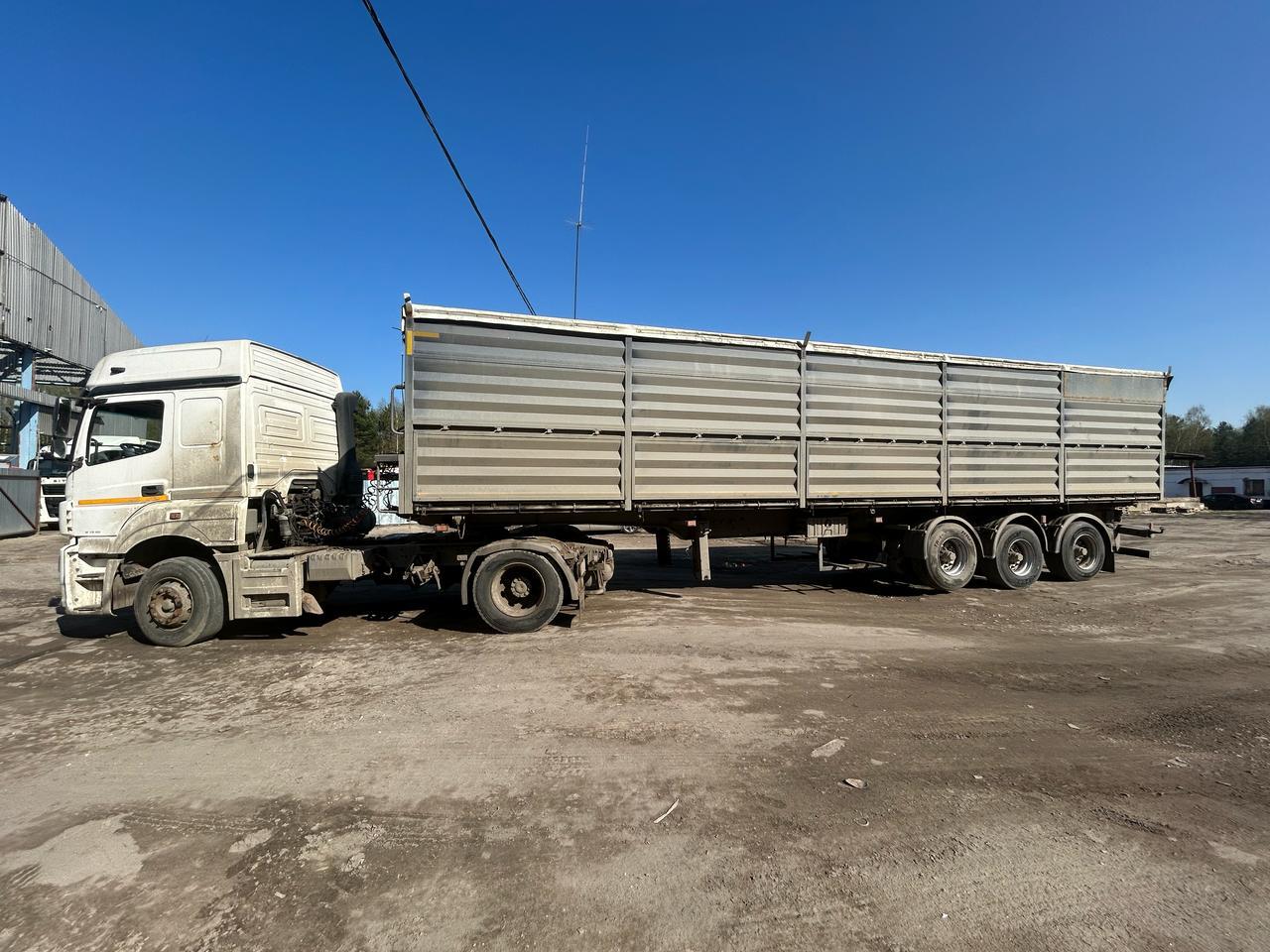 Автомастер АМ9560 Полуприцеп зерновоз AM9560-30S — Б/У, 2023 г.