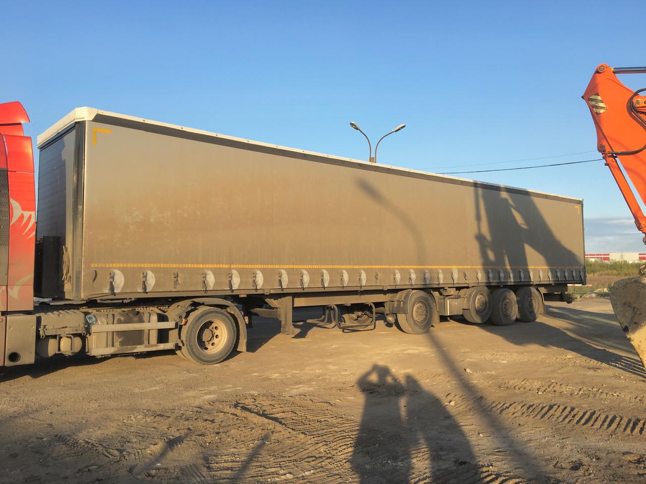 ВОМЗ PF-41 Полуприцеп шторный PF-41K — Б/У, 2022 г.