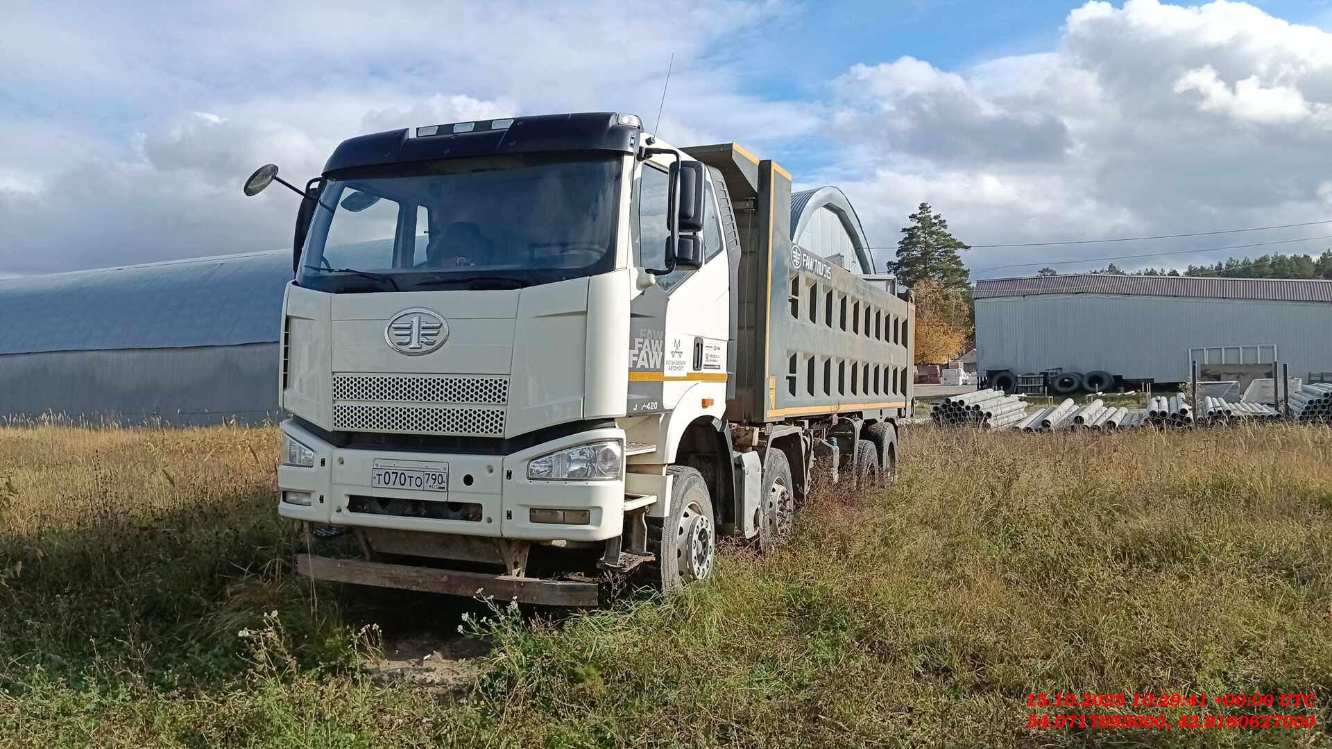 FAW (First Automotive Works) CA3310P66K24T4E5 — Б/У, 2023 г. (Саратов, 140685 км)