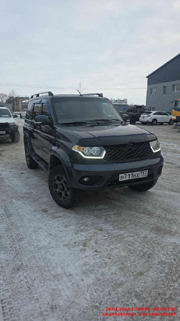 УАЗ (Ульяновский автомобильный завод, ООО) Patriot (3163) — Б/У, 2023 г. (Свободный, 82357 км)