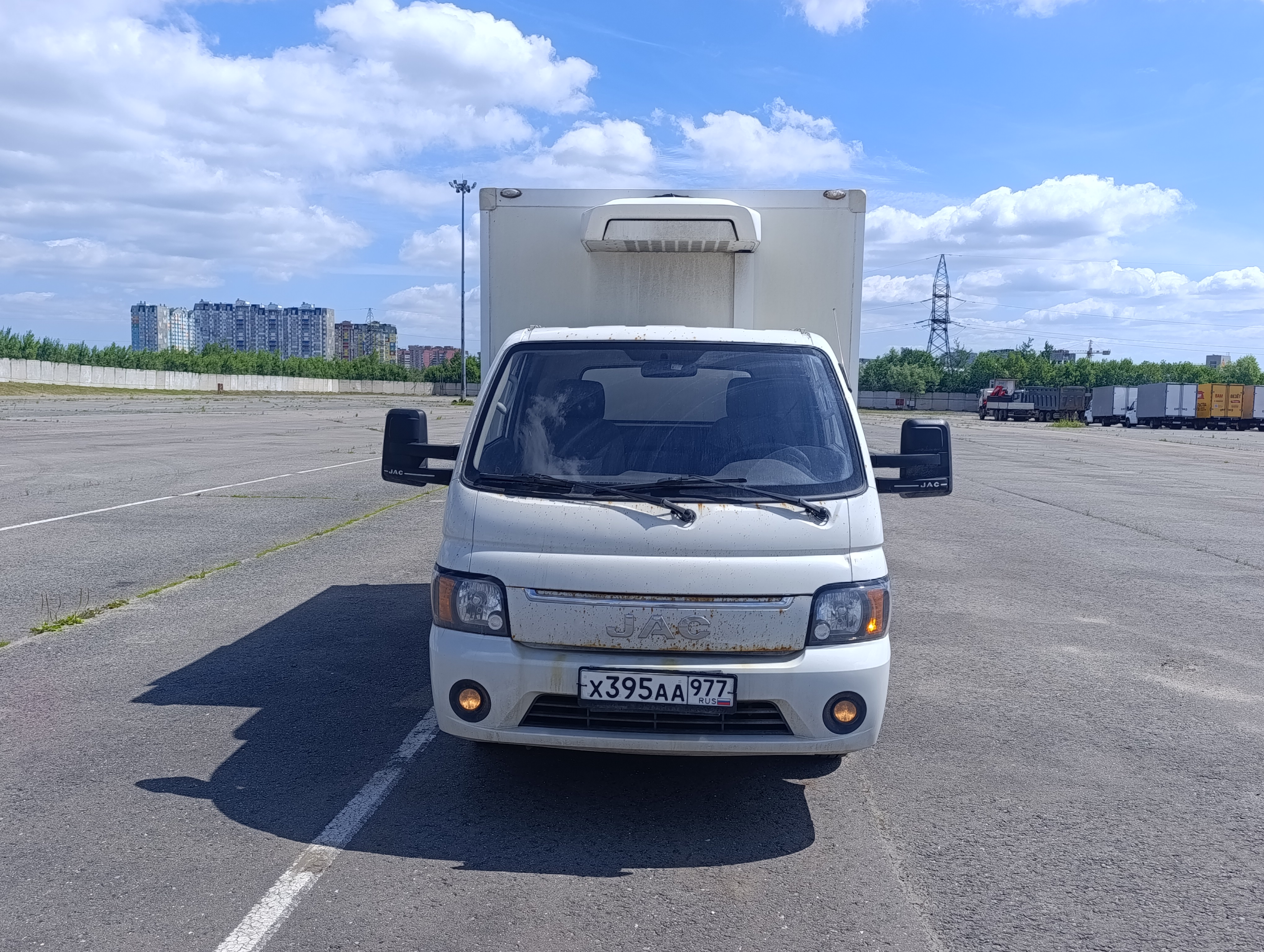 Центртранстехмаш АФ-77 на шасси JAC N35 Изотермический/рефрижератор АФ-77ACLJ-02 — Б/У, 2022 г.