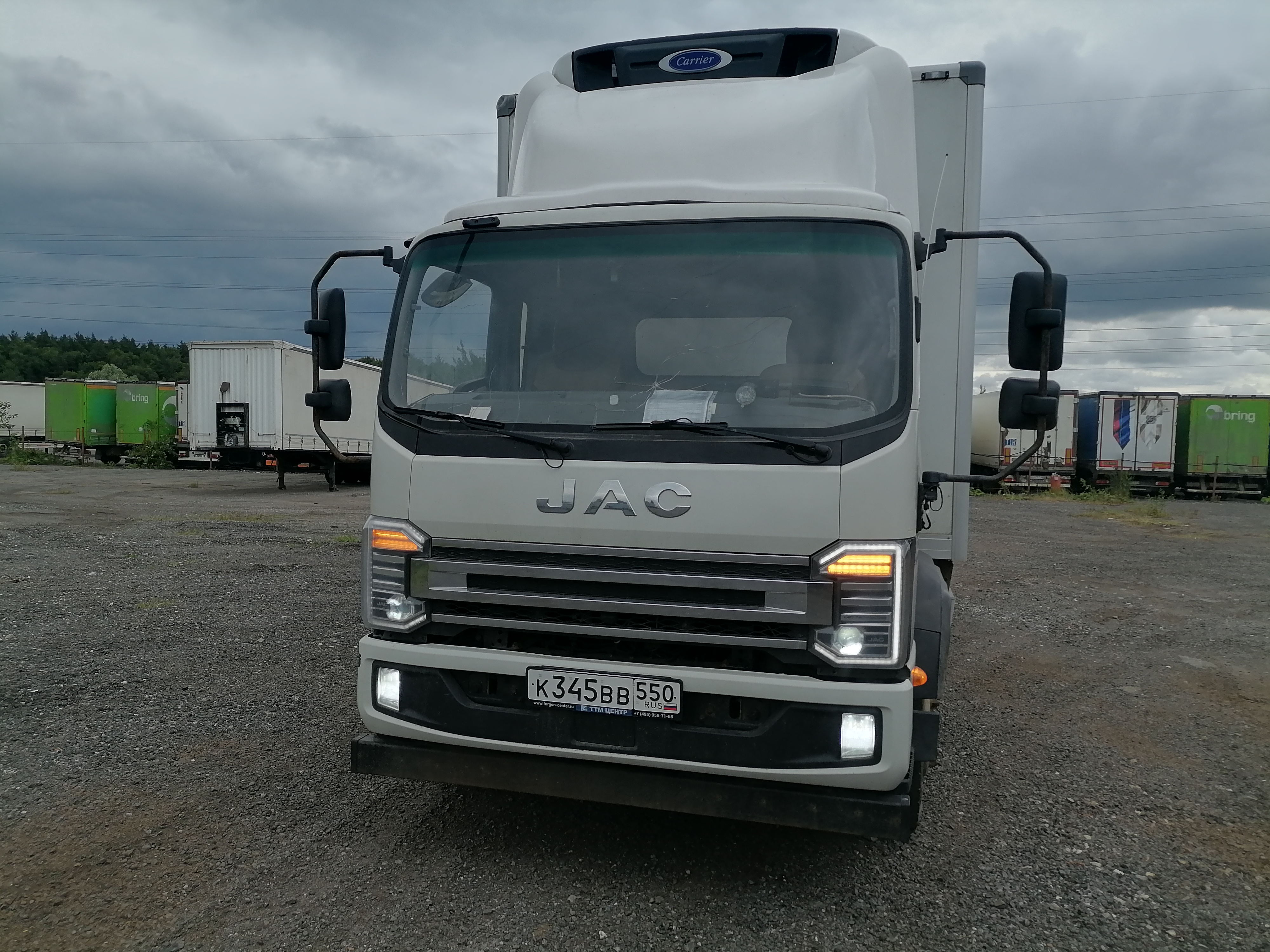 JAC N120 Изотермический/рефрижератор АФ-77N2LJ-02 — Б/У, 2024 г.