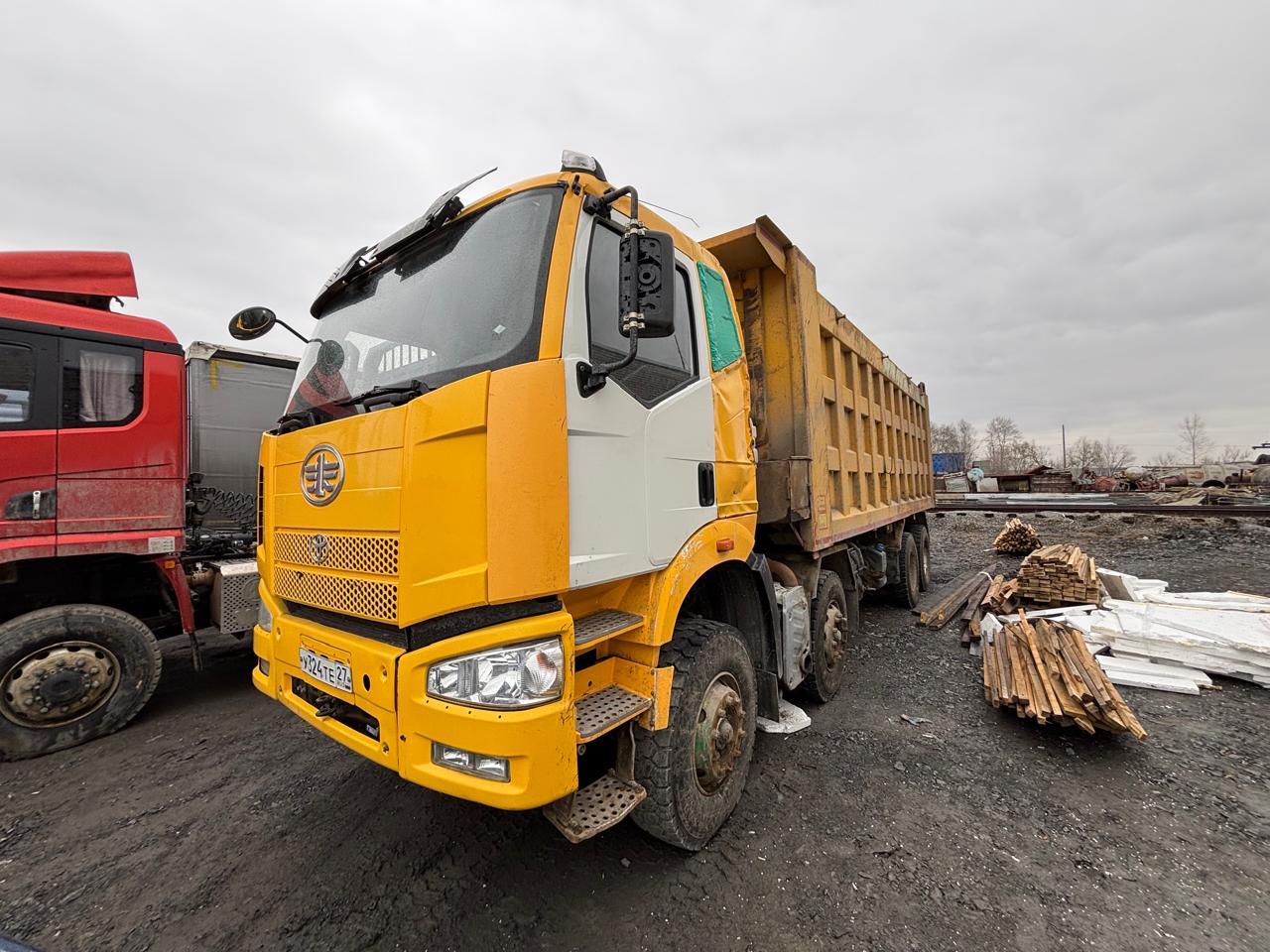 FAW (First Automotive Works) J6 CA3310P66K24T4E5 — Б/У, 2021 г. (Хабаровск, 187393 км)