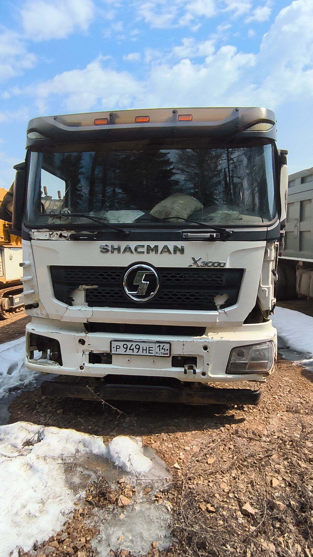 Shacman (Shaanxi) SX 8x4 Самосвал SX33186T366C — Б/У, 2019 г.
