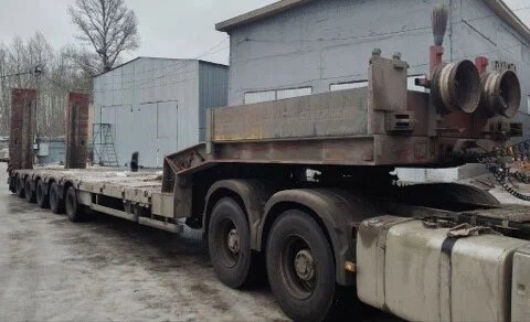 Спецприцеп 9942 Полуприцеп тяжеловоз 5 осей 9942L5 — Б/У, 2022 г.