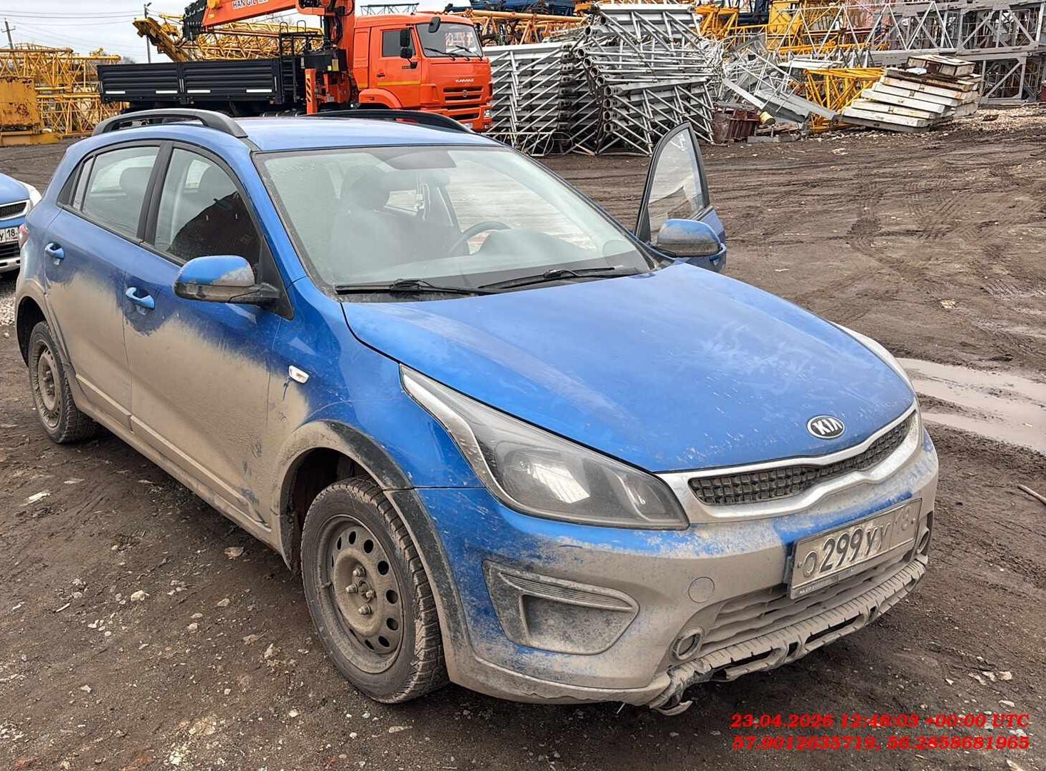 Kia Rio X-line — Б/У, 2019 г. (Пермь, 148799 км)