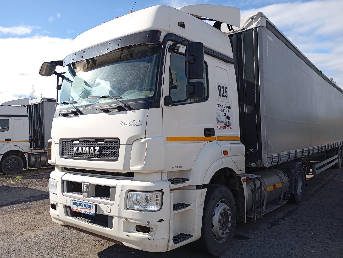 КамАЗ M1840 — Б/У, 2020 г. (Москва, 497170 км)
